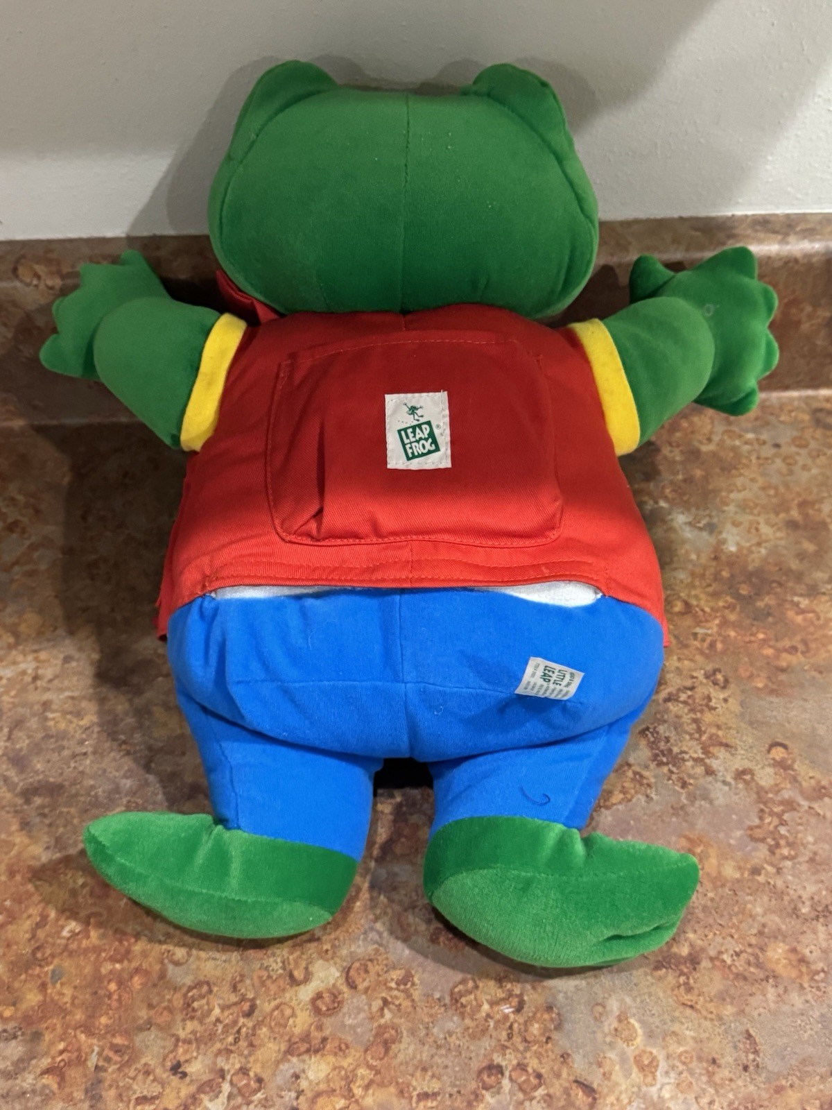 2000 Vintage”Leap Frog Sing & Read Little Leap interactive 18” Plush WORKS VGC