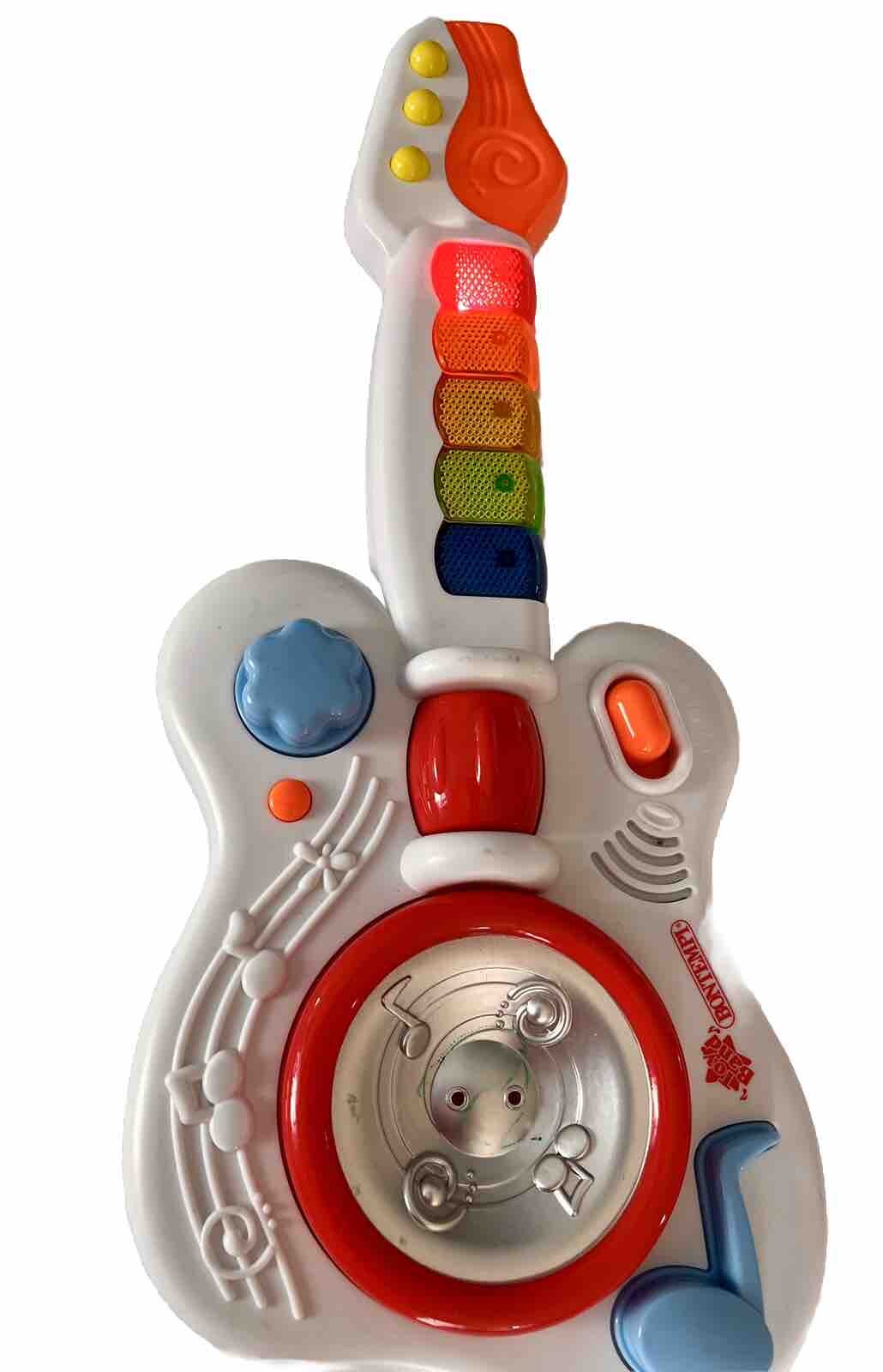 Bontempi Baby Rock Guitar – Plays Notes, Breaks, Pre-recorded Melodies Age 18+mo