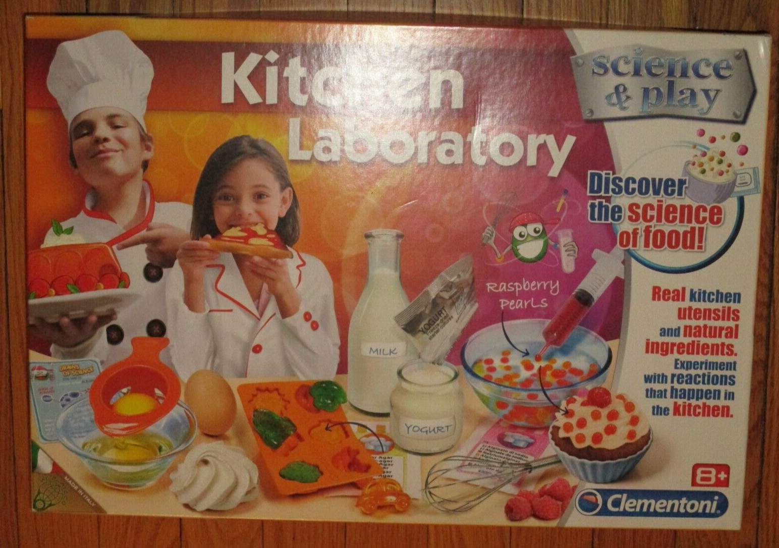 Clementoni Science & Play Kitchen Laboratory Science Of Food STEM Made In Italy