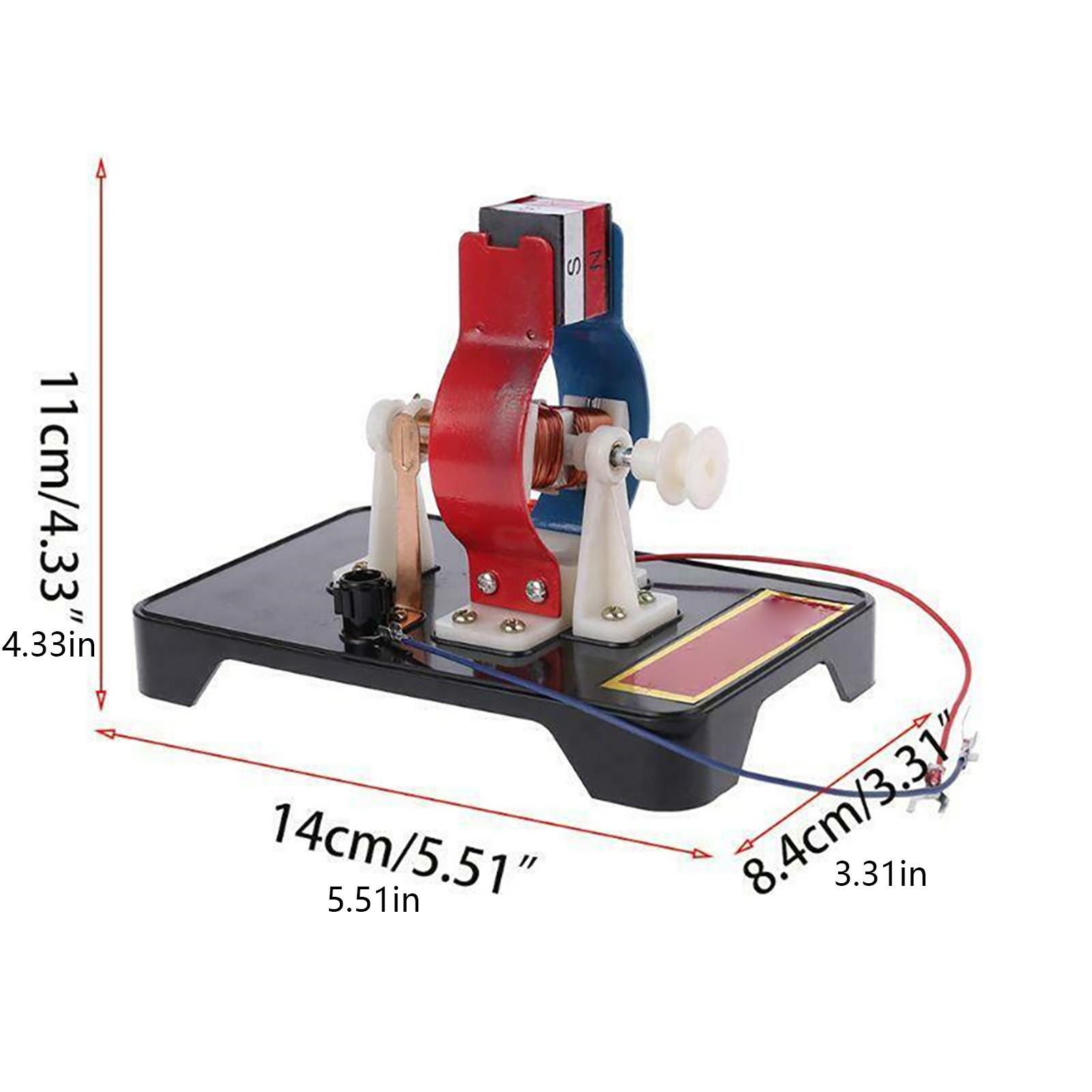 DIY Simple DC Electric Motor Model Kit for Students Physics Science Learning S