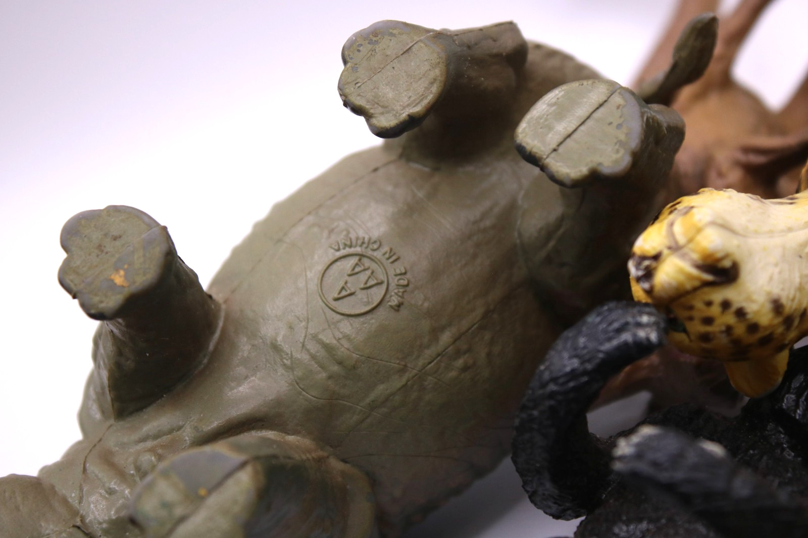 Lot Of 17 Collectible Vtg Toy Animal Figurines Brand AAA Zoo Safari Hard PVC