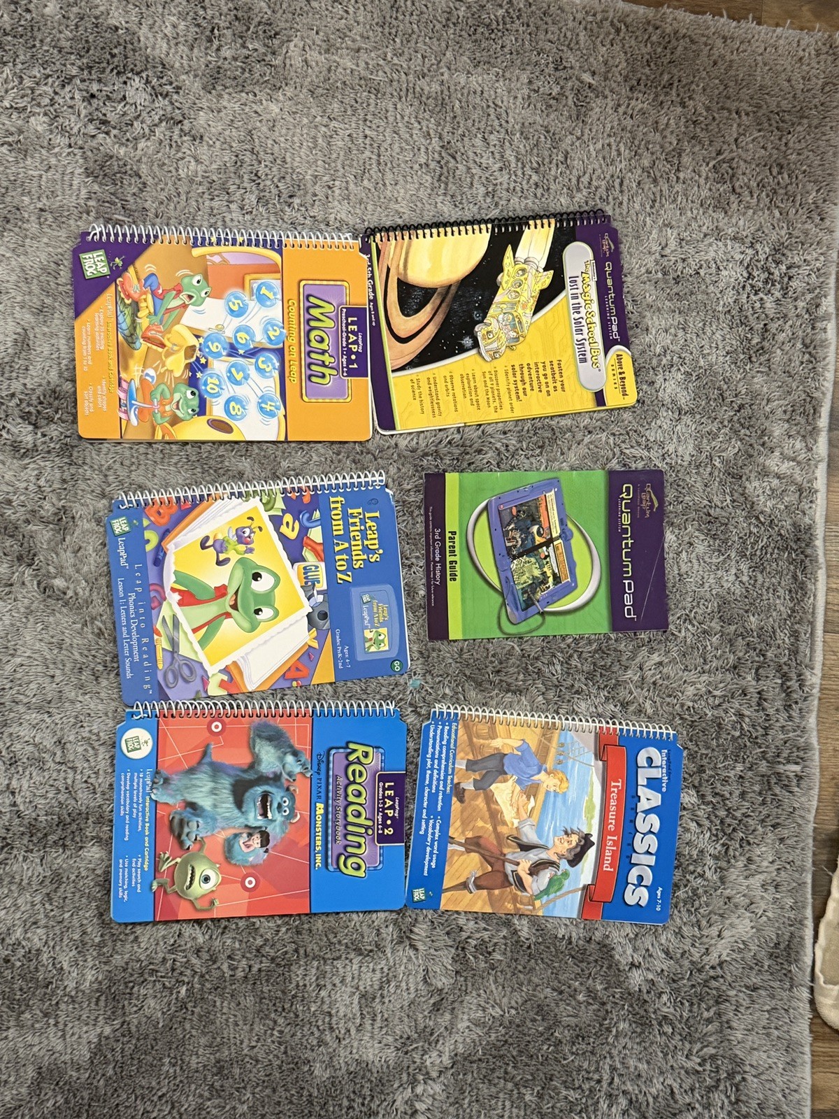 LeapFrog LeapPad Original Learning System Educational Reader Untested READ DESC