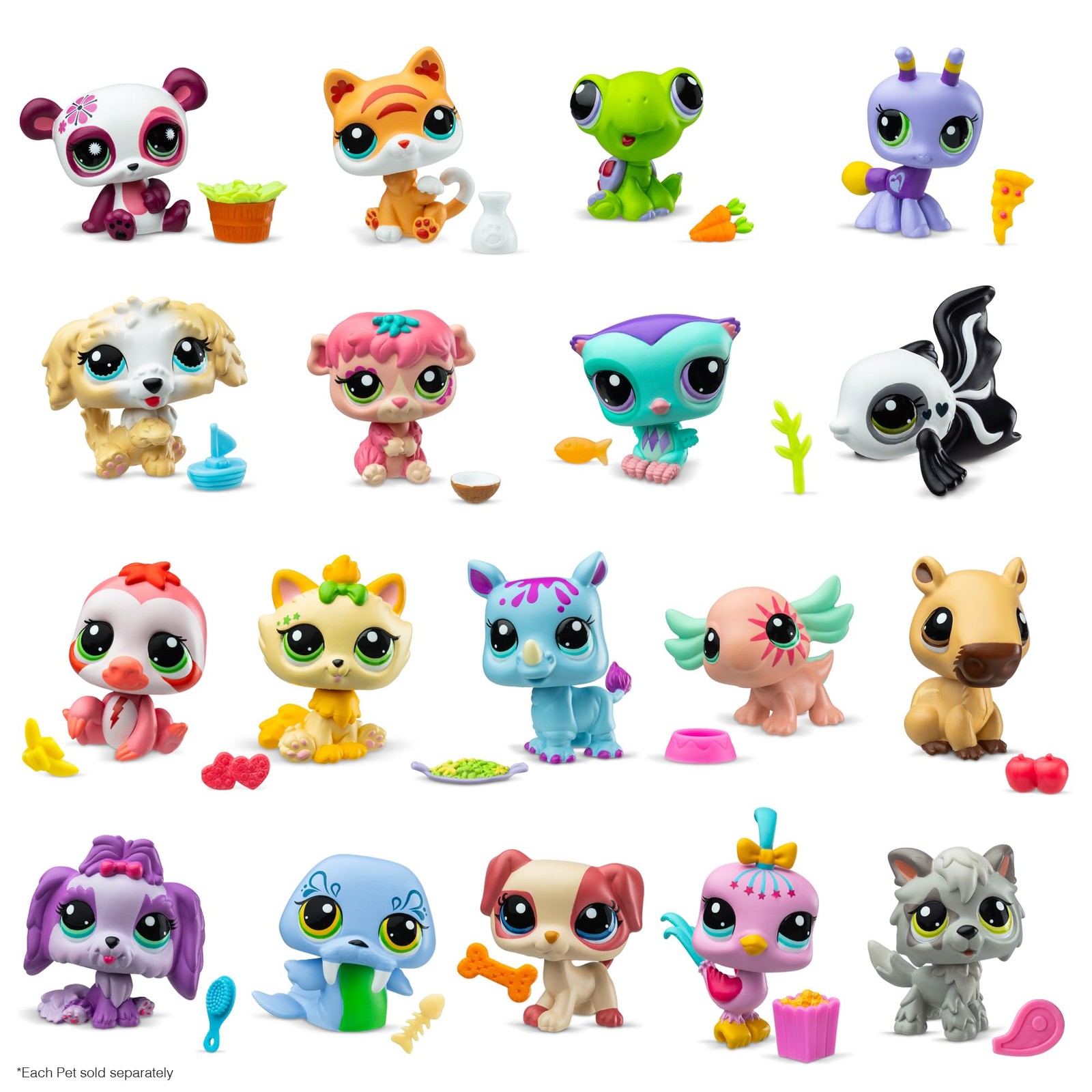 – Pet Surprise Display – Series 3 18 Pets Collector Set + 1 Bonus Pet, Gen 7 …