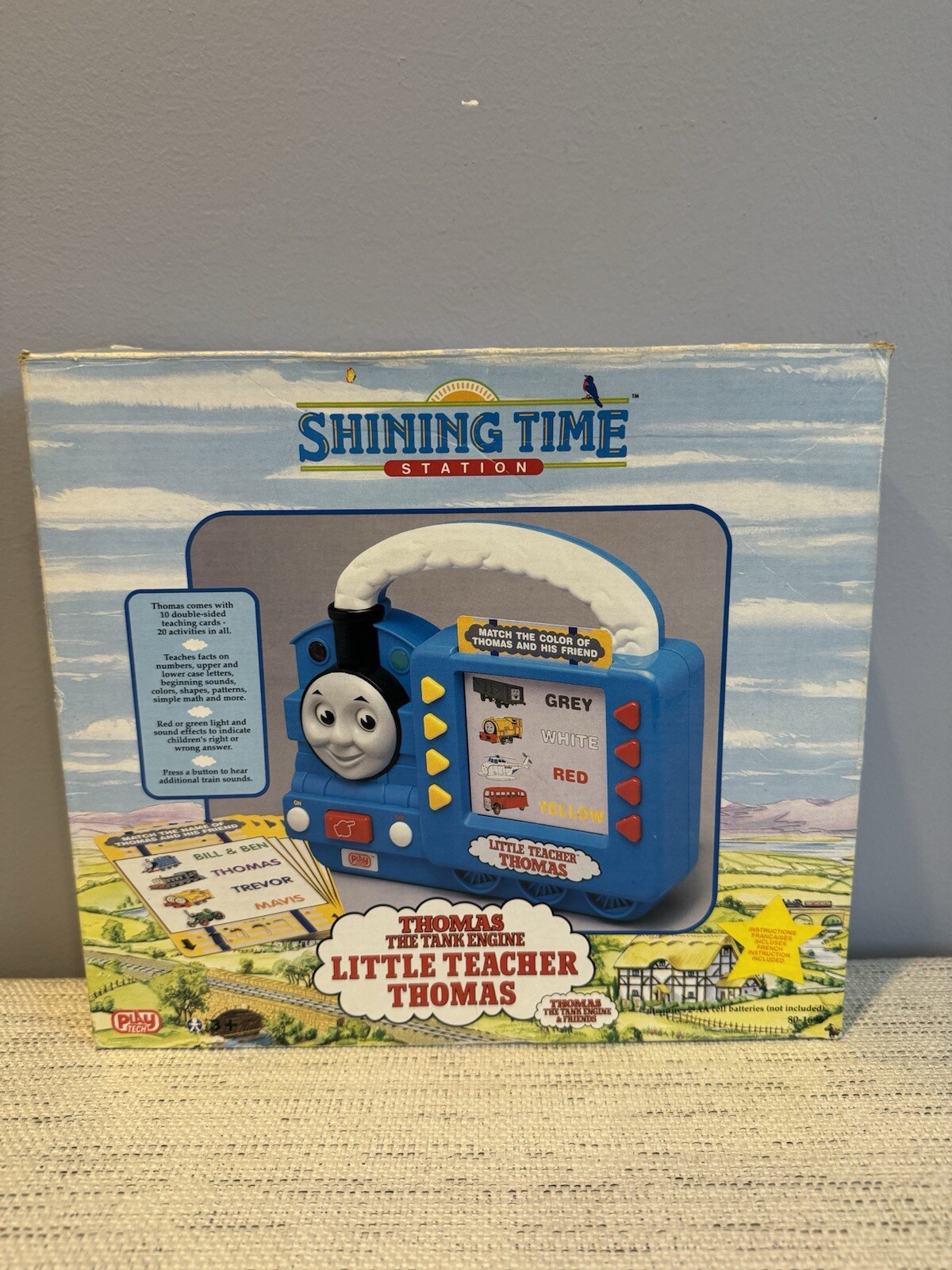 Vtg Shining Time Thomas The Tank Engine Little Teacher Thomas Learning Game 1993