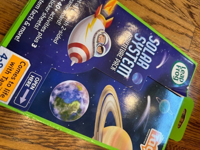 Leap Frog Tag Solar System Adventure Pack Explore Space Ages 4-8 New
