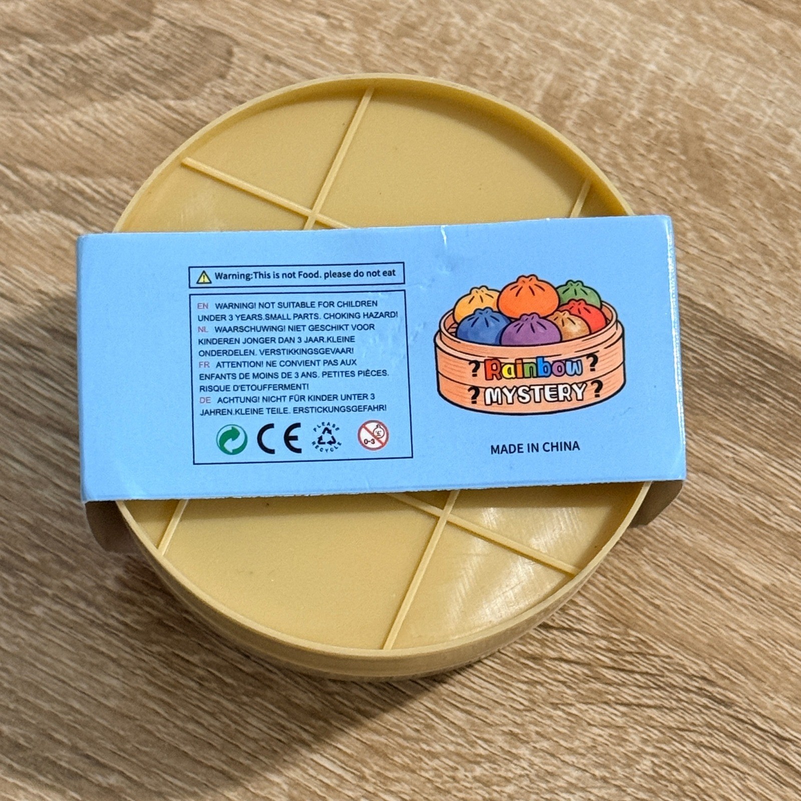 Squishy Bun Fidget Toy Unisex OS Tan Rainbow Mystery Sugar Edition Dumpling