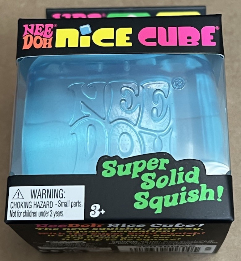 Lot Of 17 NEW SEALED Nee Doh Nice Cube Super Solid Squish Blue Purple Pink