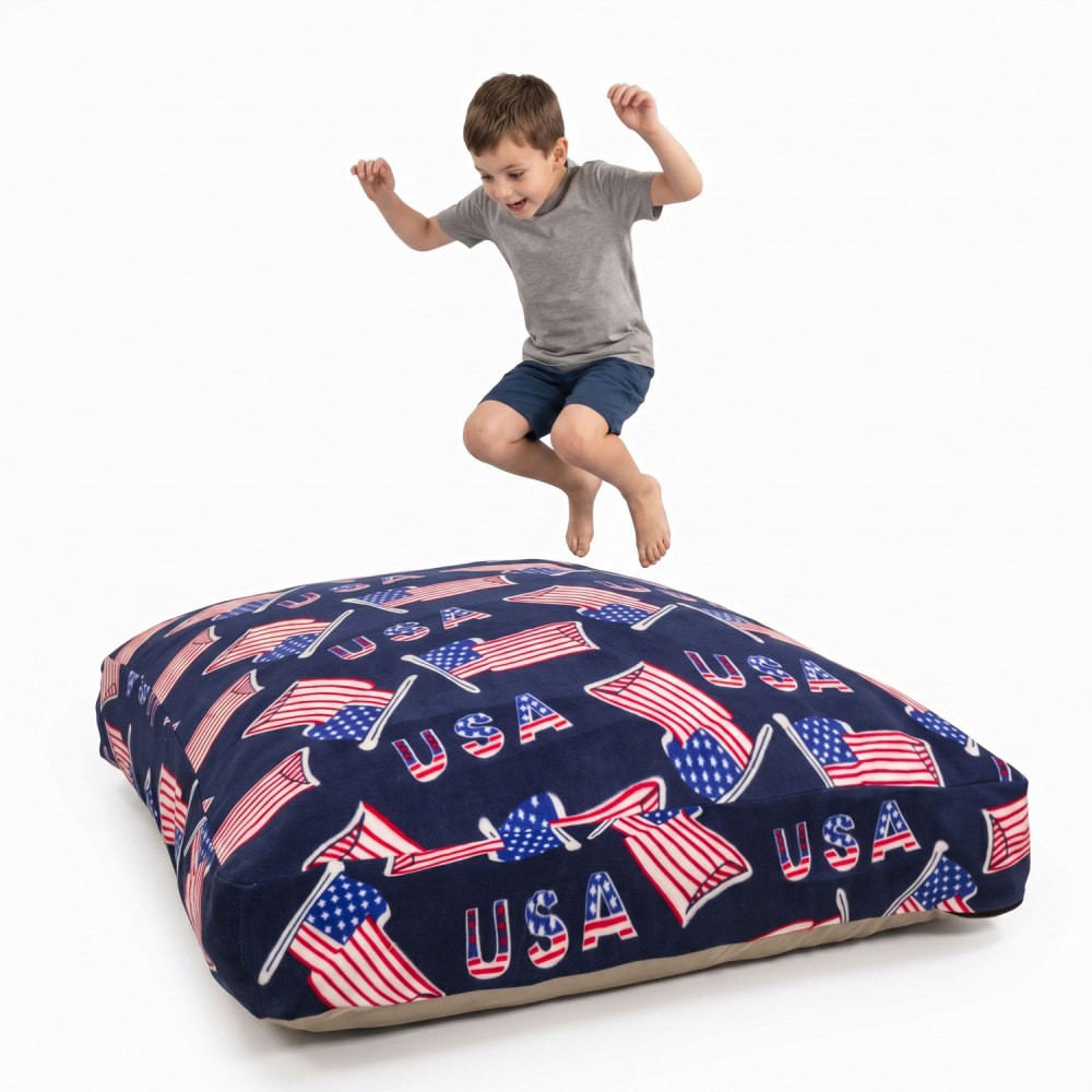 48″x72″ Sensory Crash Pad for Kids & Adult – Crash Mat with Foam Blocks