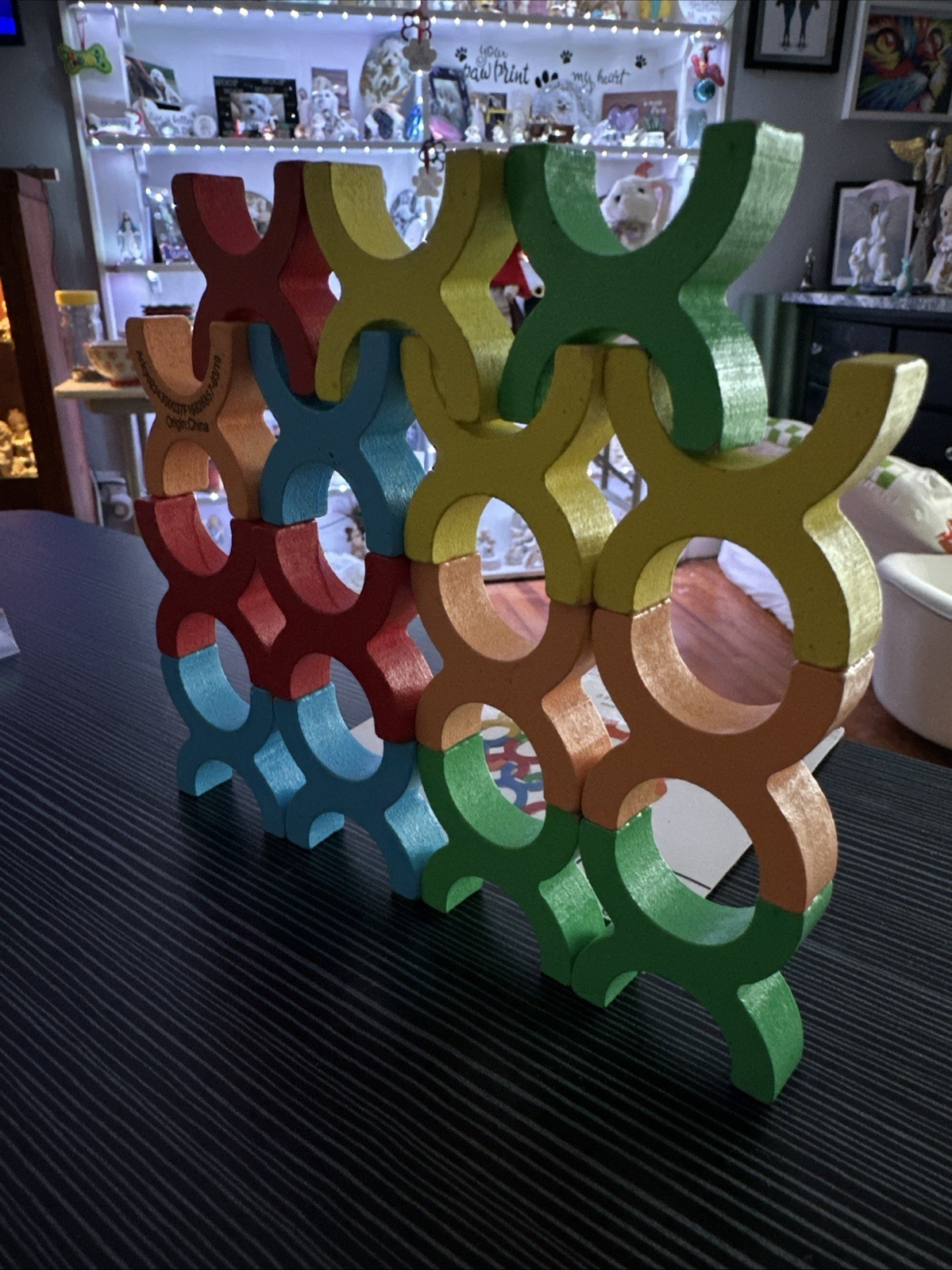 Educational 15 Piece Wood Balancing Game/Puzzle
