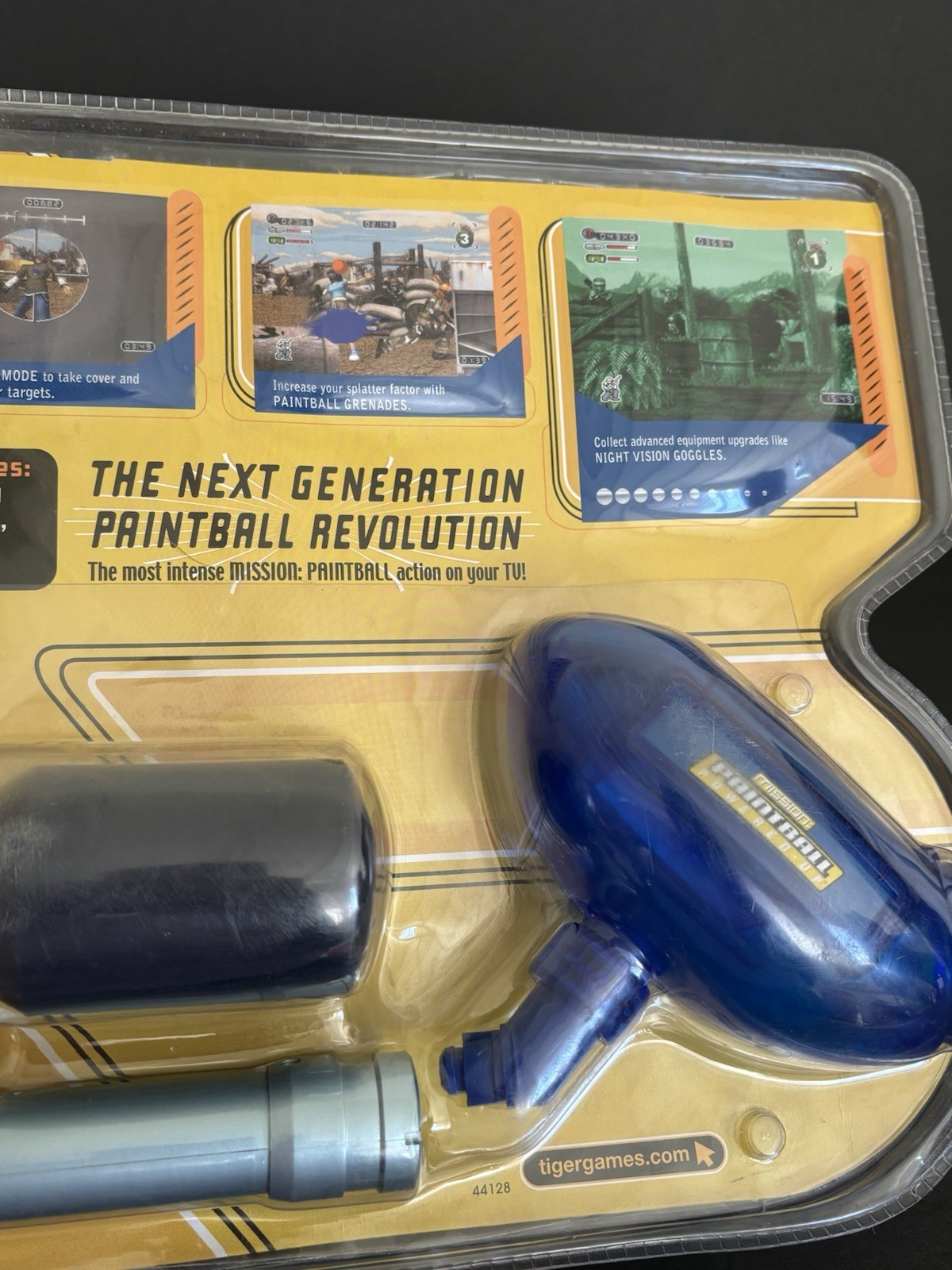 TIGER TV Game MISSION: PAINTBALL Powered Up PLUG & PLAY SHOOTER New