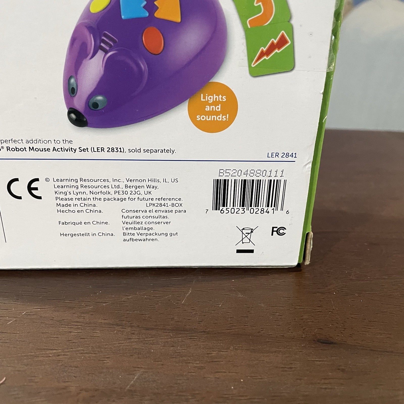 Learning Resources Code & Go Robot Mouse, Coding STEM Toy, 31 Piece Coding Set