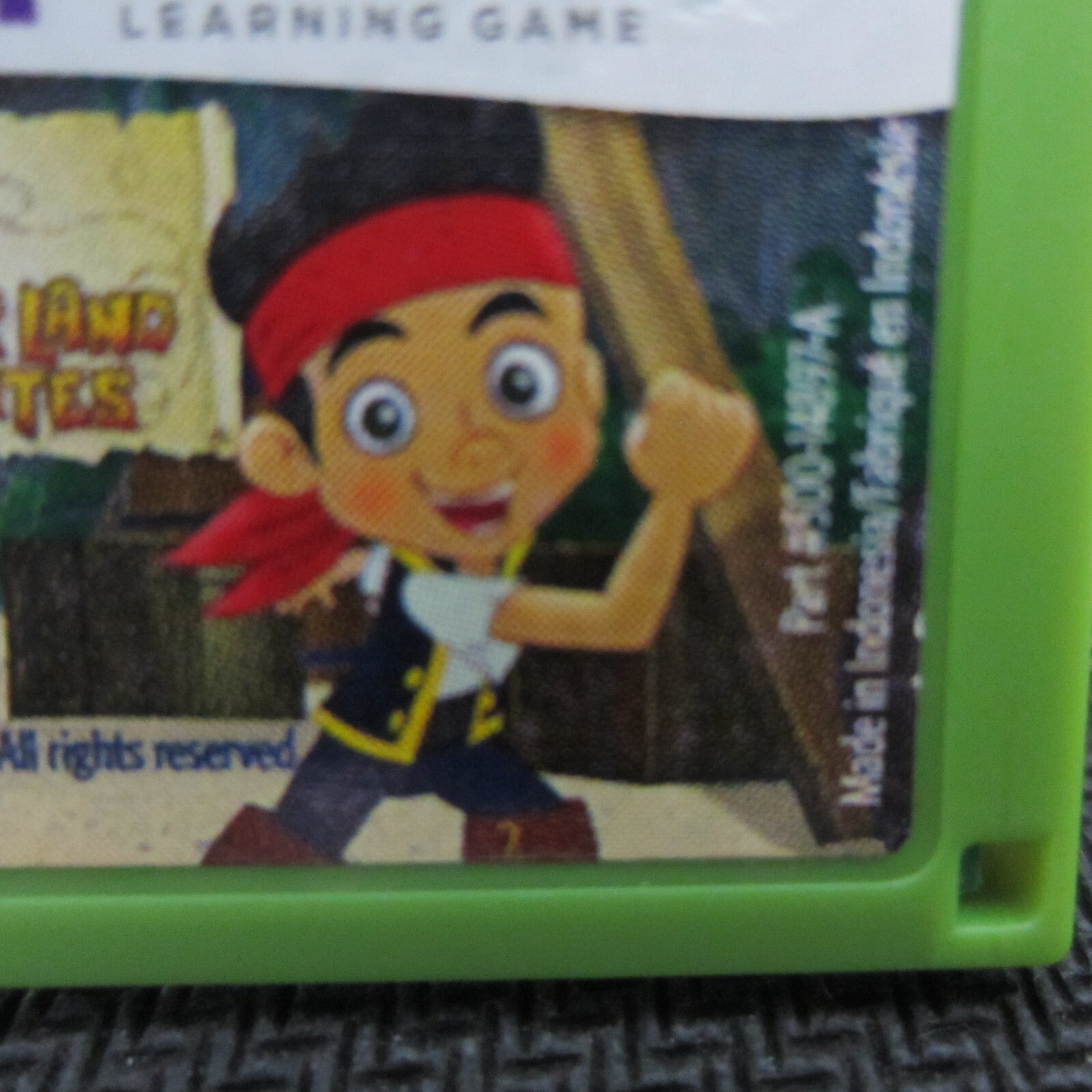 Leap Frog Leap TV Disney Jake and the Never Land Pirates Shapes Counting Sorting