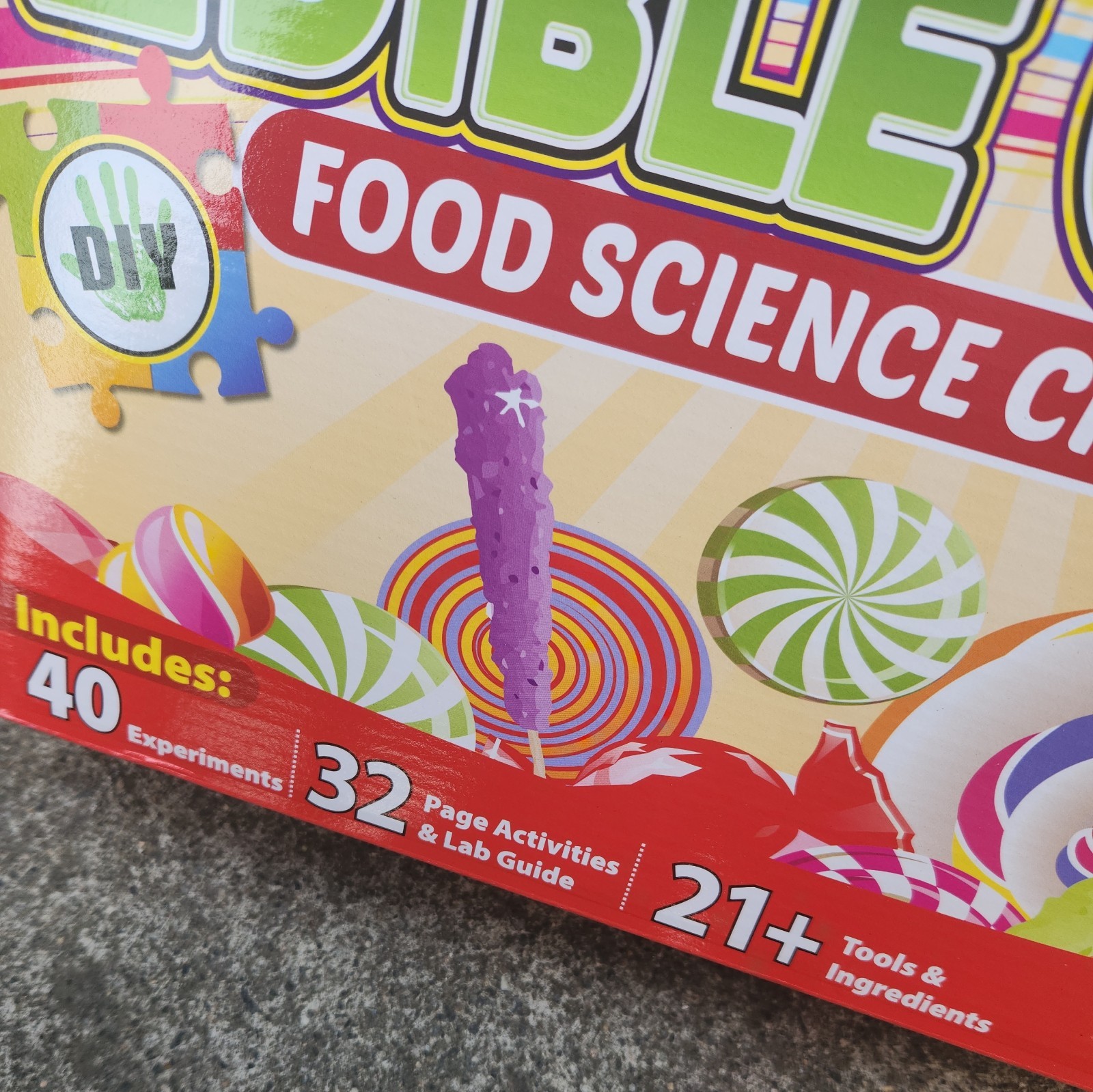 Playz Edible Candy Making Science Kit for Kids Ages 8 + Years Old – Food Science