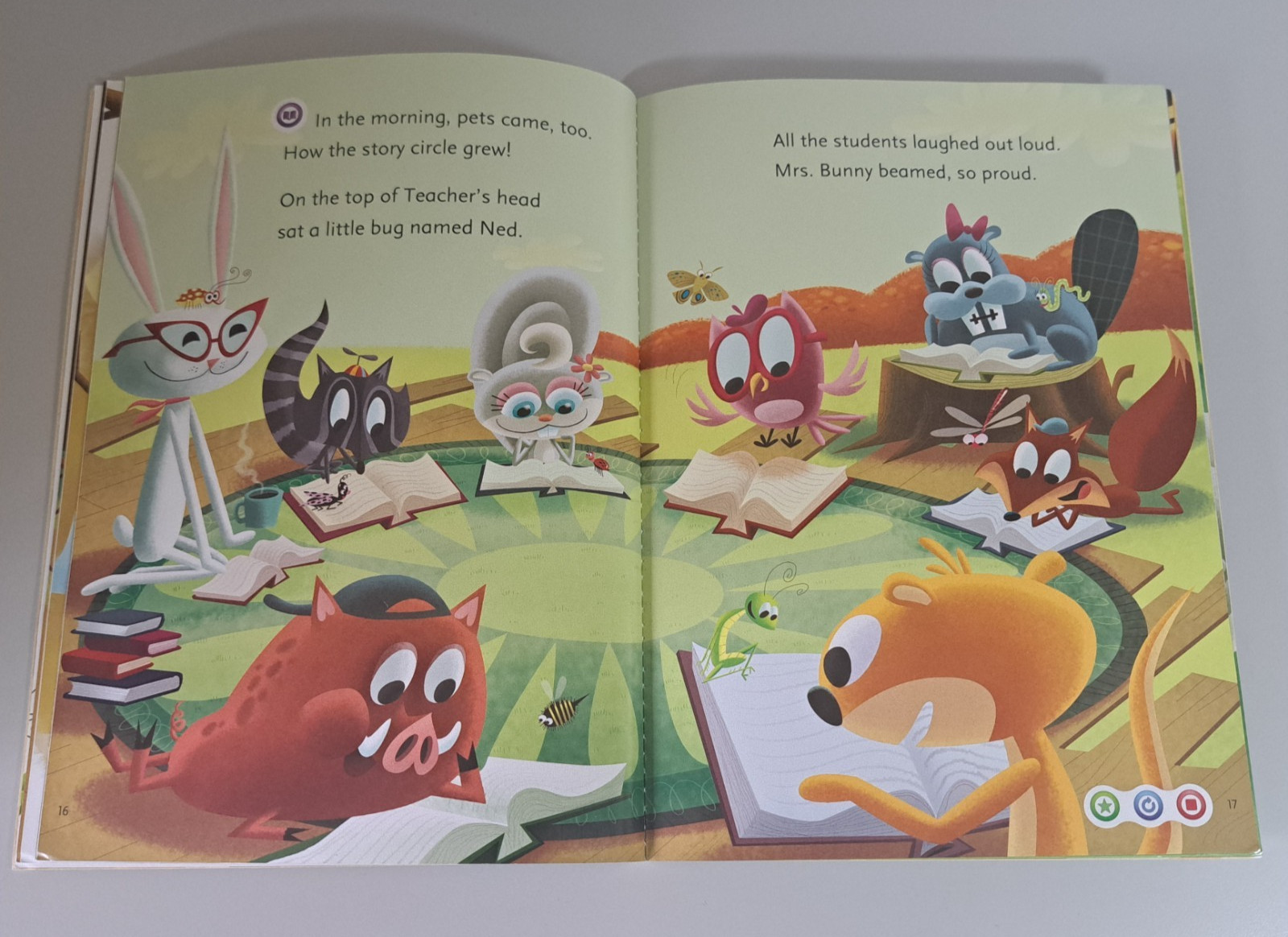 LeapFrog LeapReader TAG Book Ozzie And Mack Woodland Animals Home School Kids