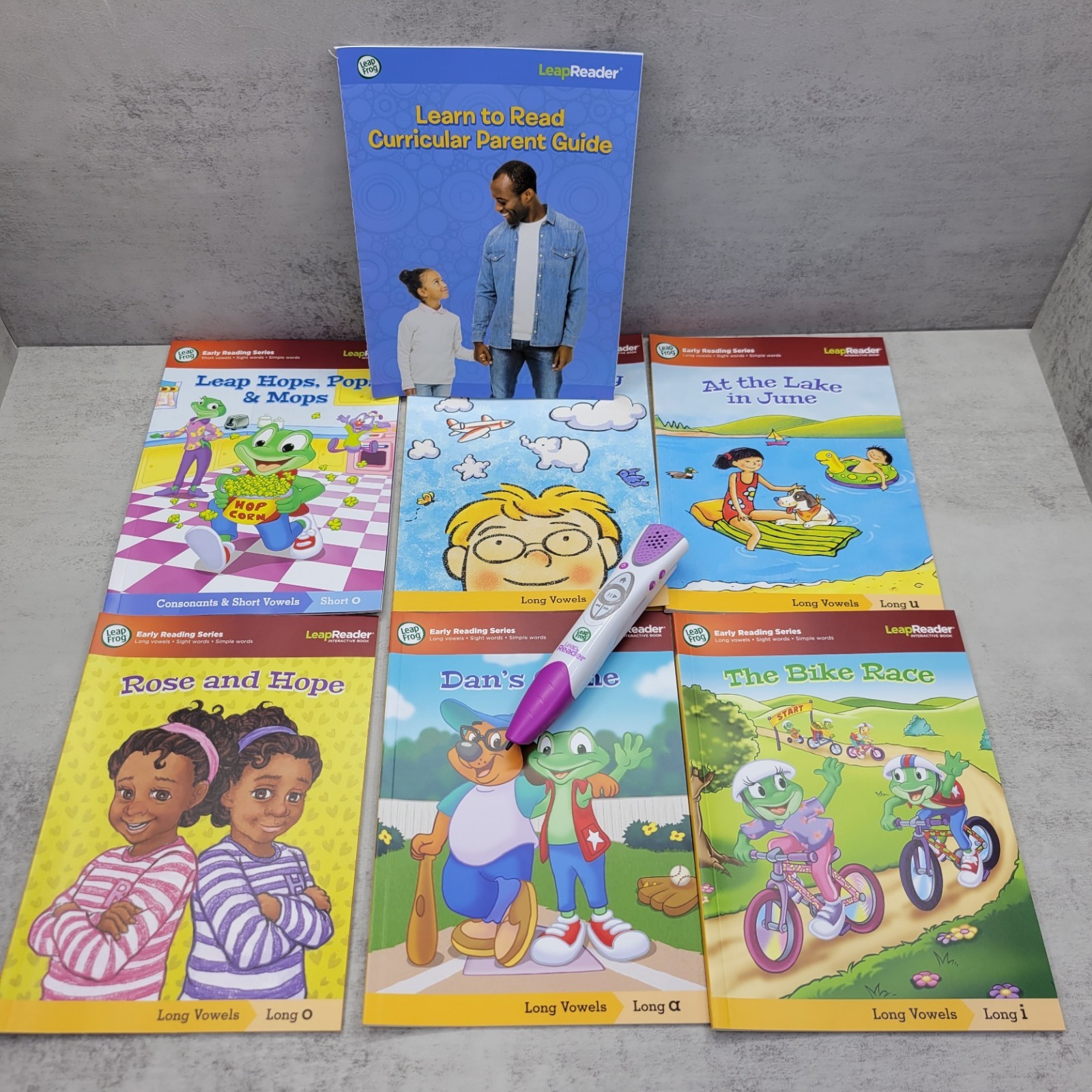 Learn-to-Read Mega Pack with 7 Books for LeapReader System – Pink™