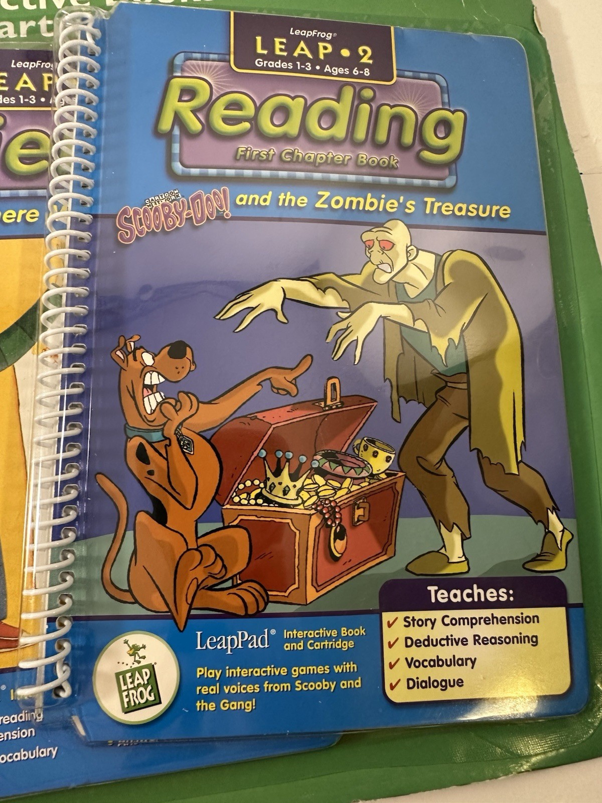 Leap Frog LeapPad 3 Interactive Books Cartridges LEAP 2 Grades 1 And Up Ages 6-8