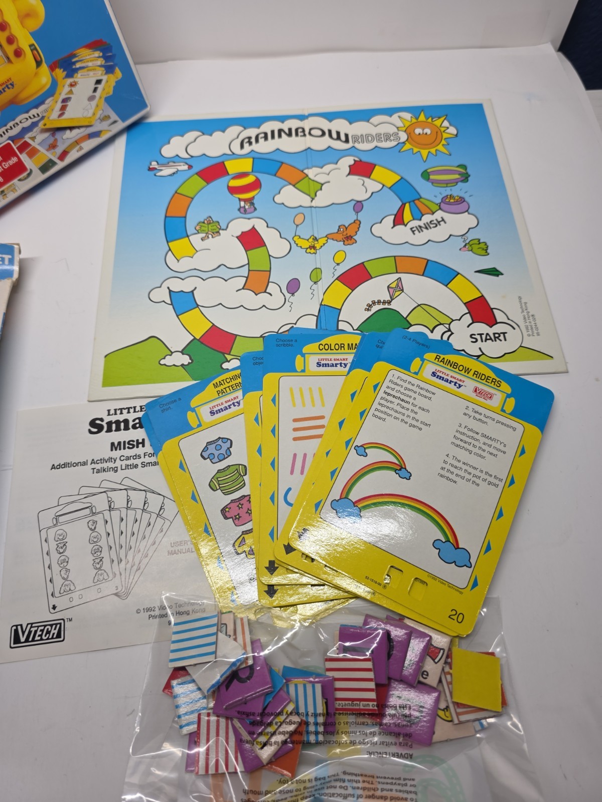 VTech Talking Little Smart Smarty VTG Robot Not Working! With Card sets