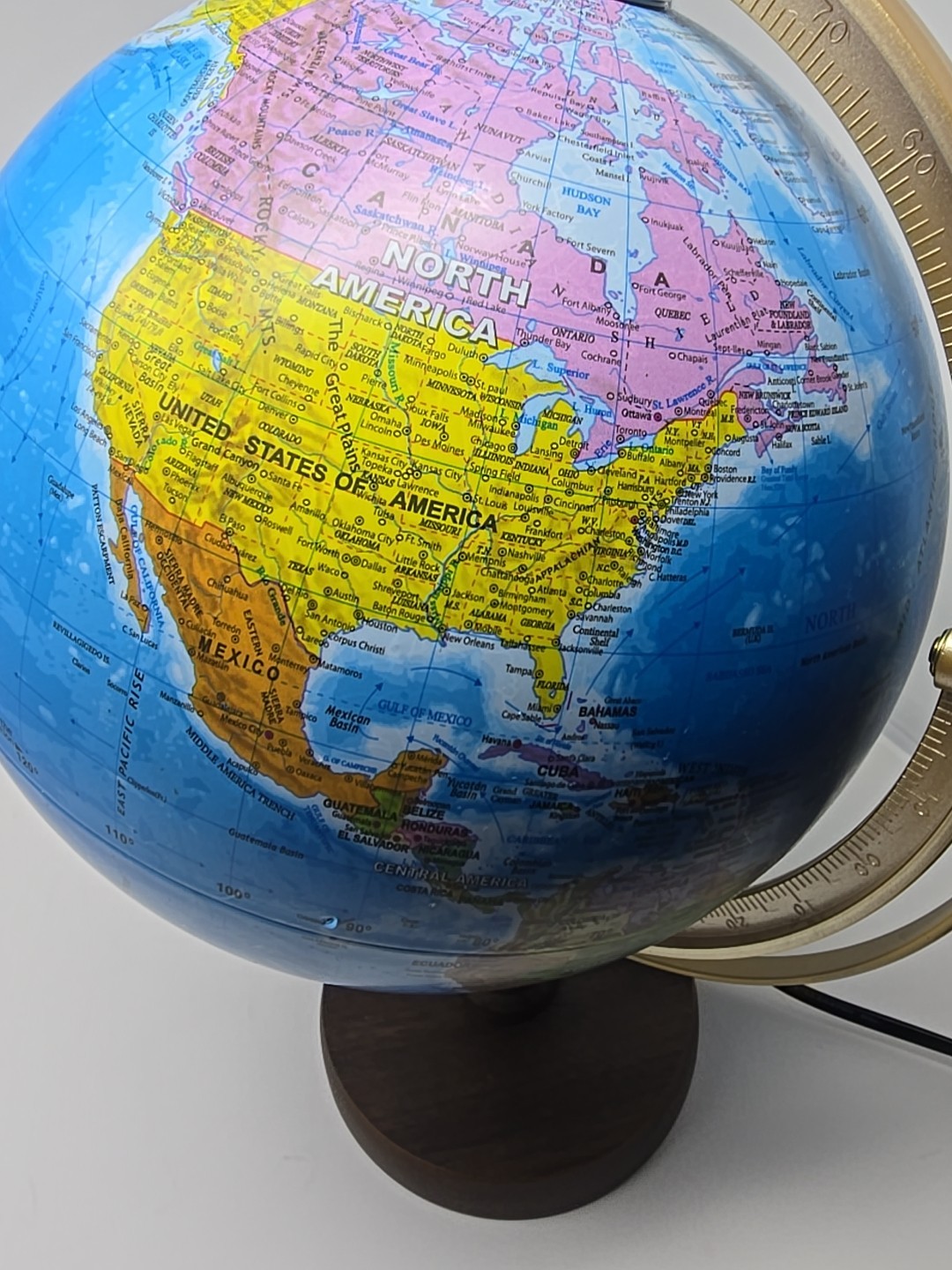 SJSMARTGLOBE Globe w/ Interactive APP & LED Illuminated Constellations at Night