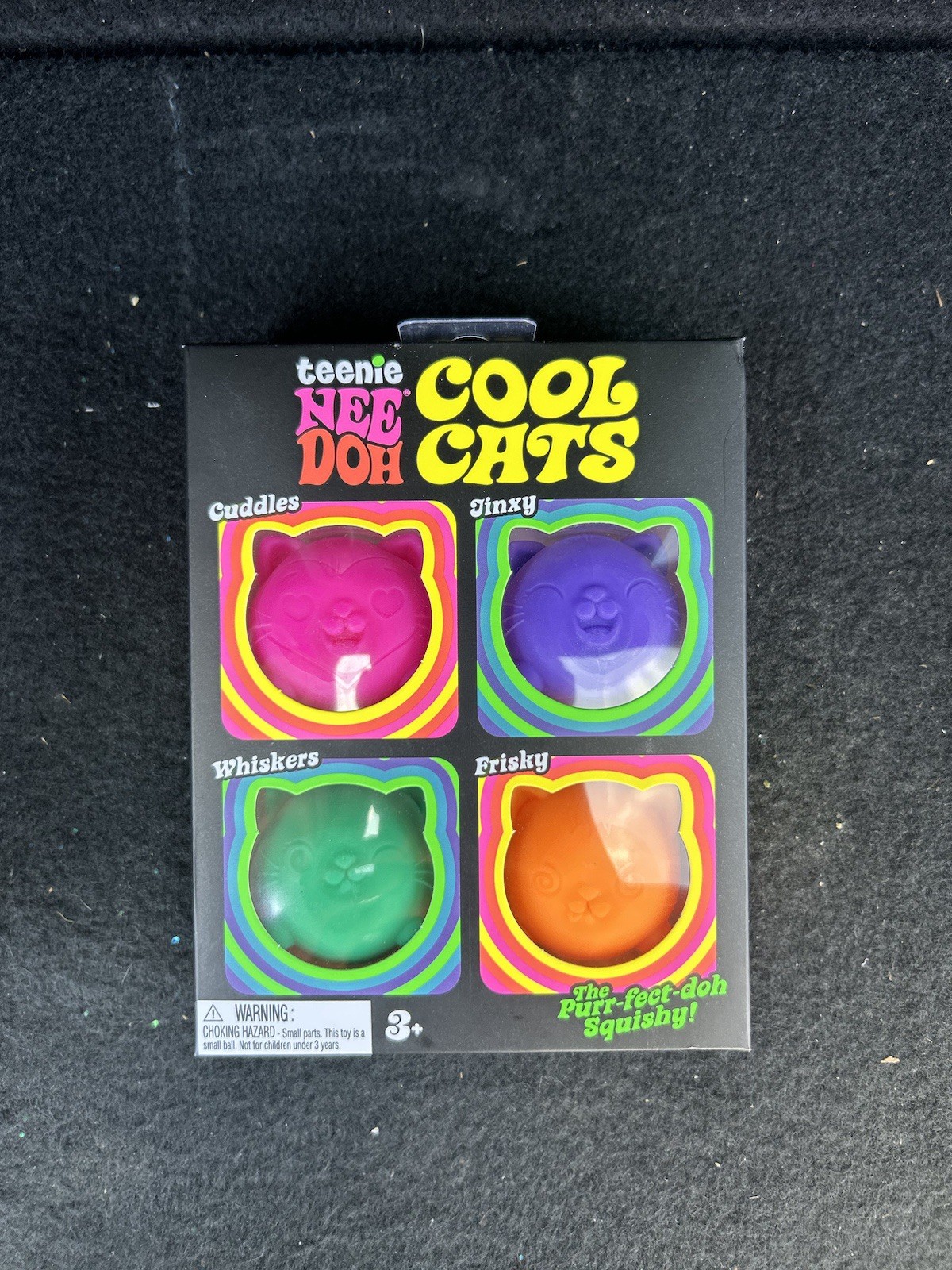 Teenie NeeDoh Cool Cats 4 Pack BRAND NEW