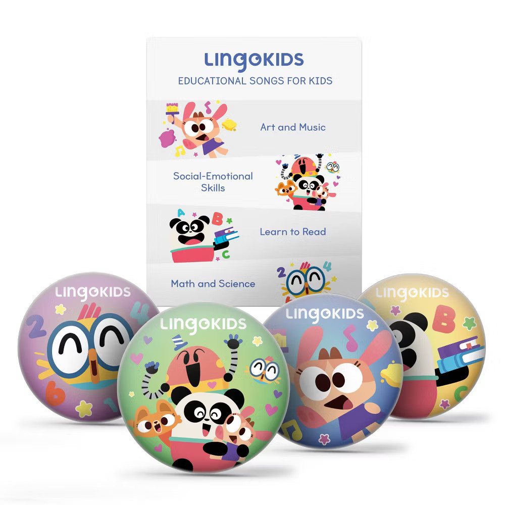 StoryPhones with 4 Educational Screen Free Audio Disks