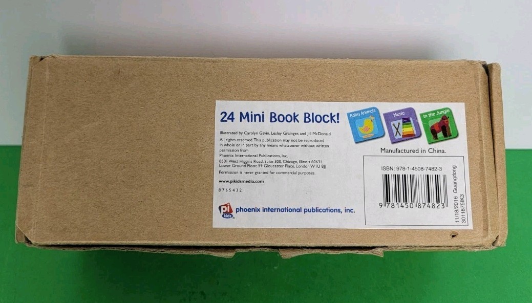 24 Early Learning Board Books by PI Kids Children’s Board Books