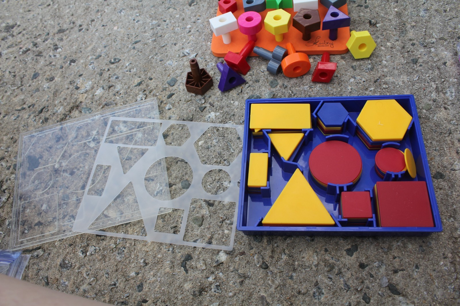 HUGE LOT Sensory Manipulative Wood Counting Toddler Homeschool Learning Tools