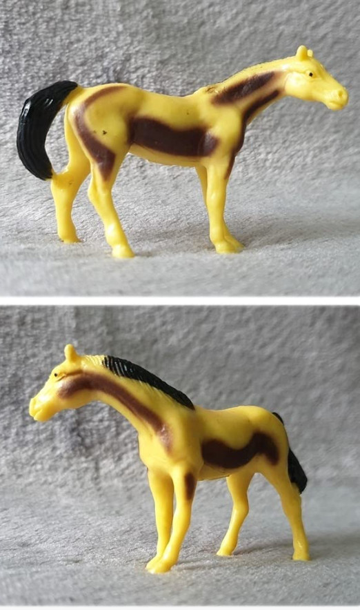 18 Pcs Plastic Miniature Pony Horse Toy Figurines Cake Toppers
