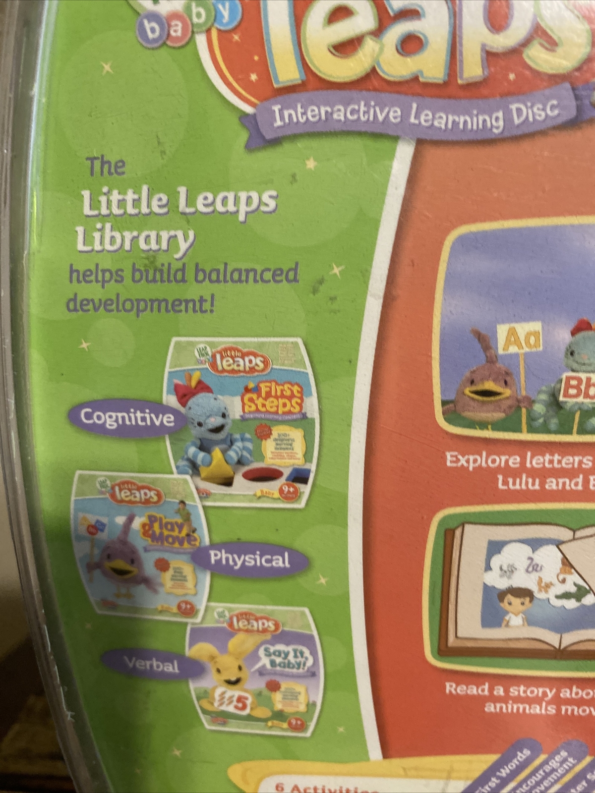 Leap Frog Baby Little Leaps Play & Move, 100 Learning Moments, with Alphabets