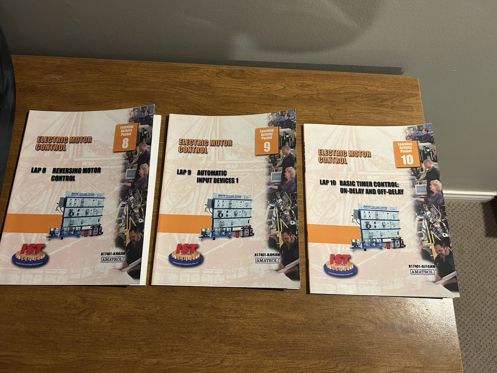 Amatrol Electric Motor Control Learning Activity Packet 8-10