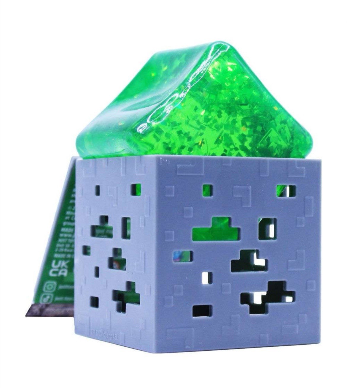 ⛏️ Minecraft Jelly Cube Lot RARE Viral Squishy Bundle Set of 5 🧨 Like Needoh