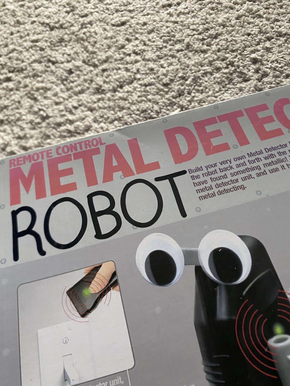 Metal Detector Robot 4M SCIENCE KIT Age over 8 New Sealed Robotics Set Kids Y2K