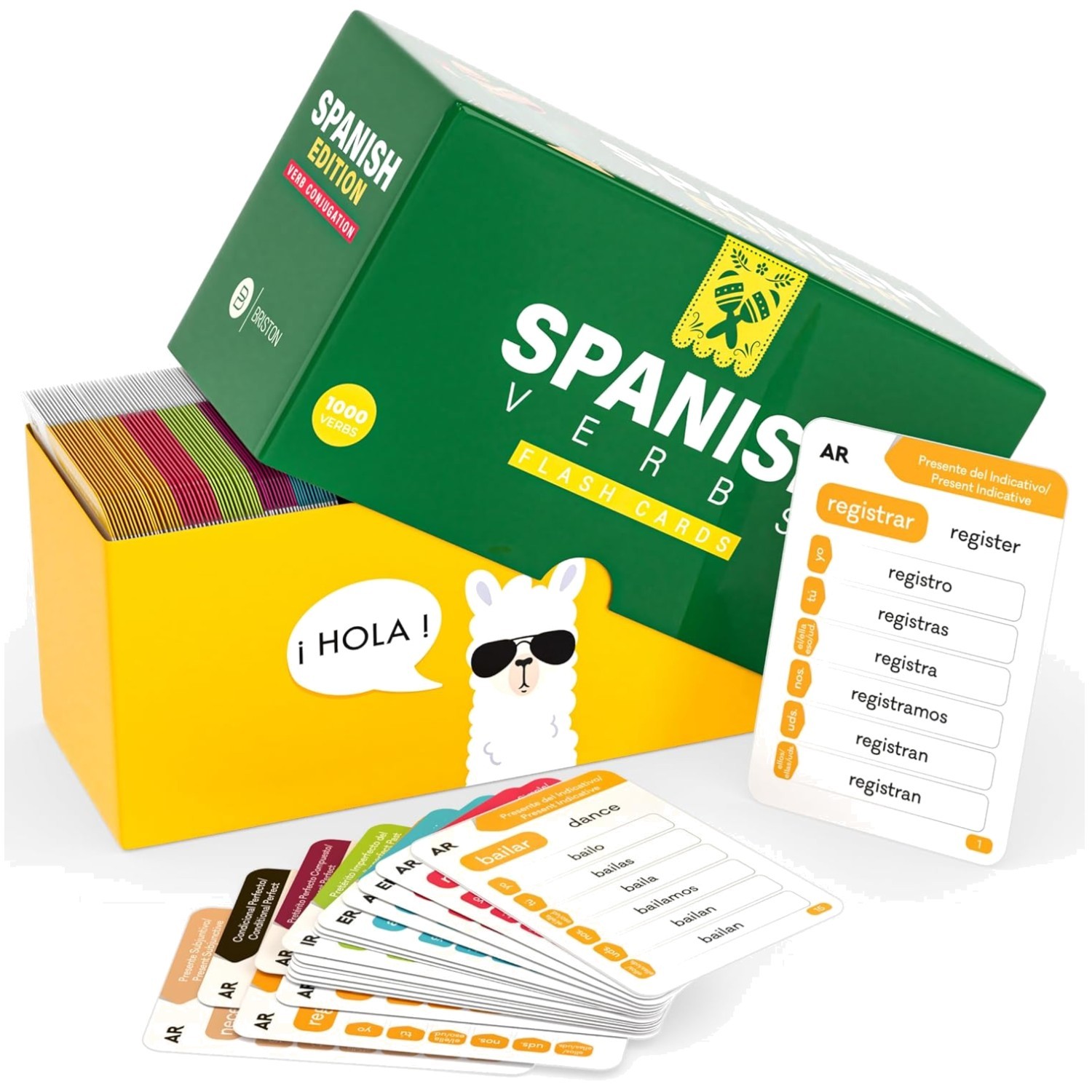 Educational Language Tool – Spanish Conjugation Cards
