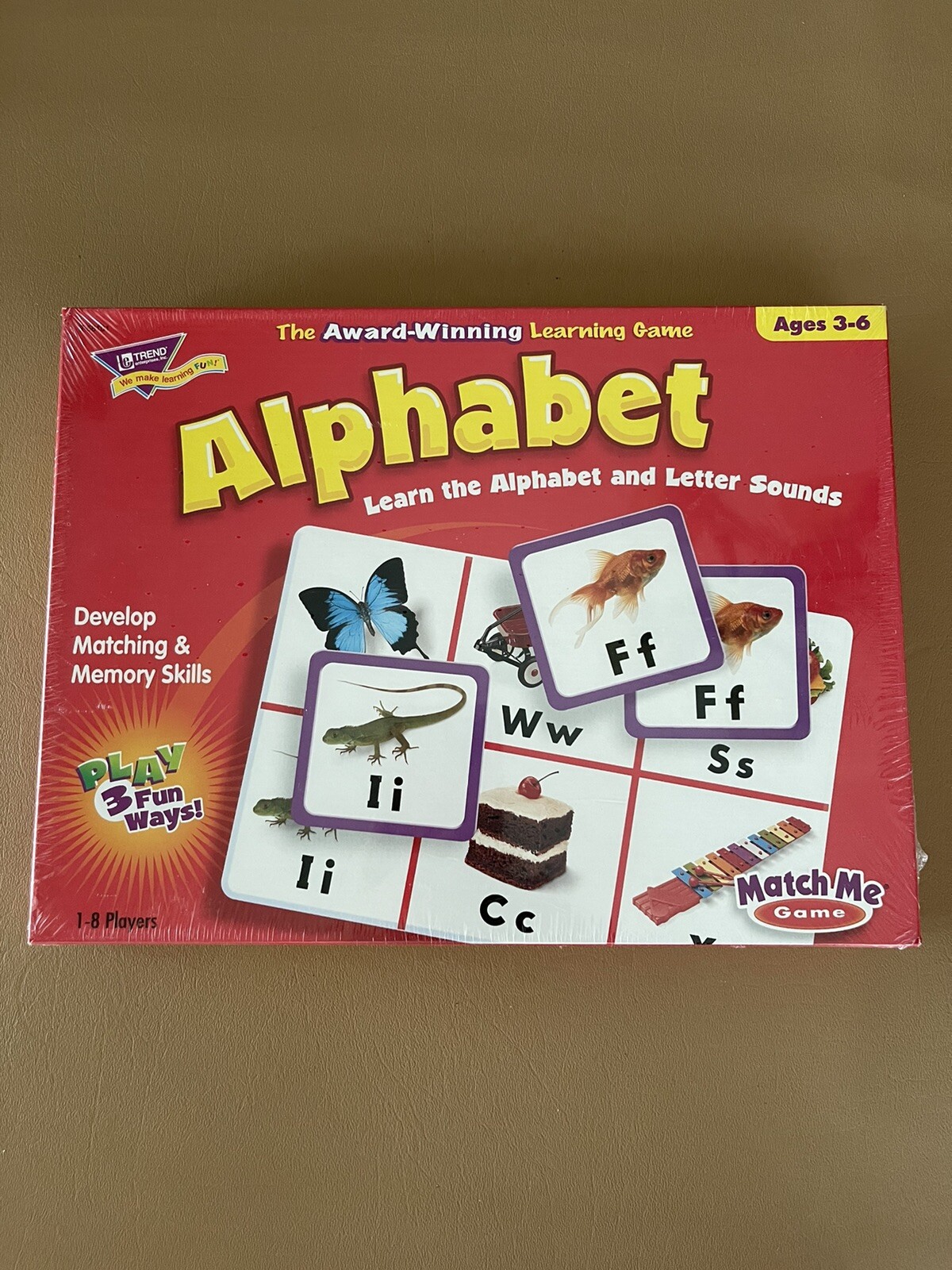 Trend Alphabet Match Me Game, Ages 3 to 6