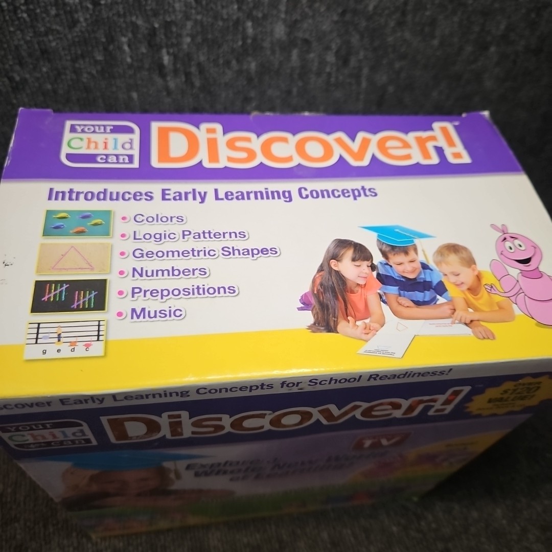 Your Child Can Discover! Deluxe Kit For Ages 1-7 Educational Learning