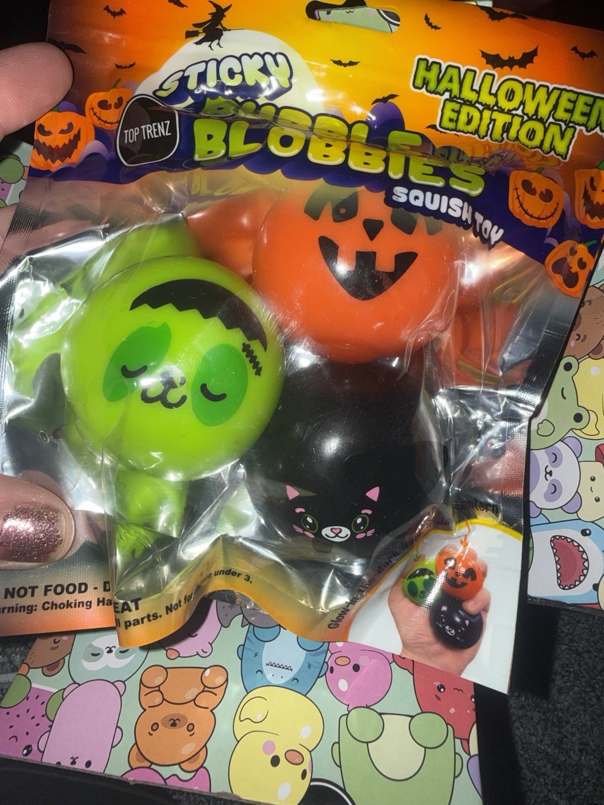 2 Sets Of Top Trenz Holiday Blobbies