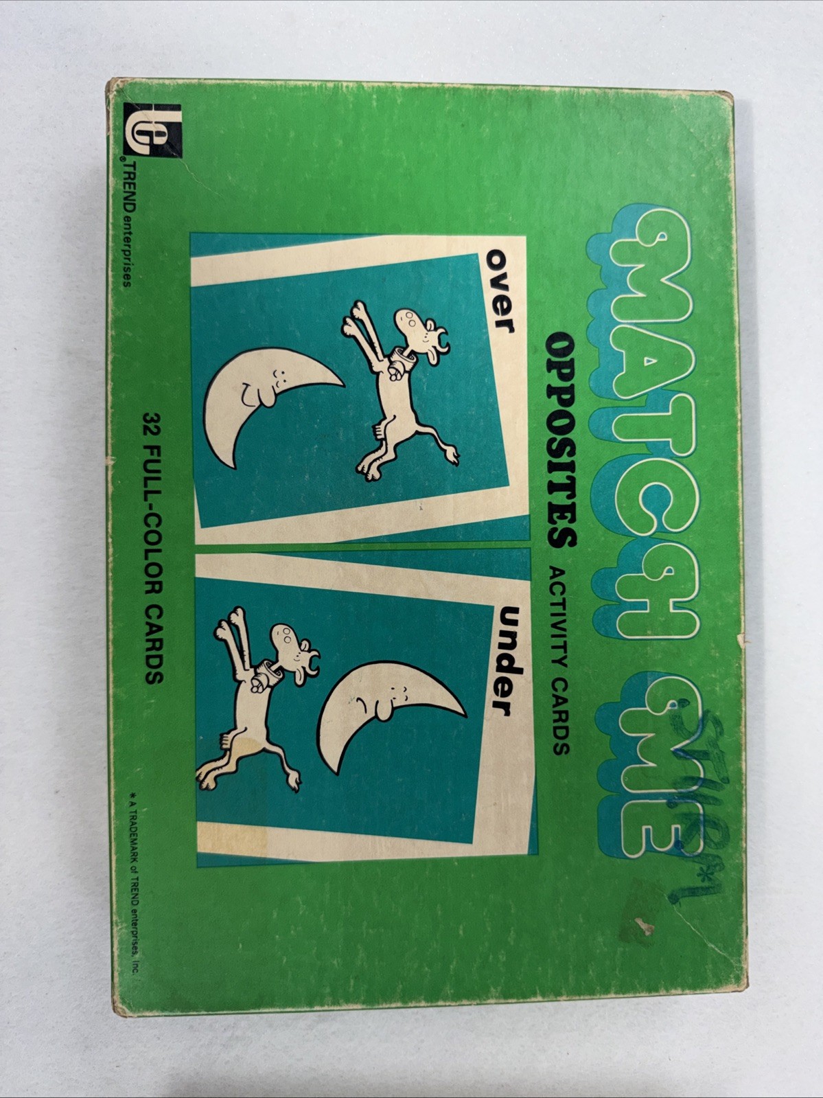 Vintage Lot Of 4 Trend Enterprises Rhyming, Matching, Alphabet, Bingo Games