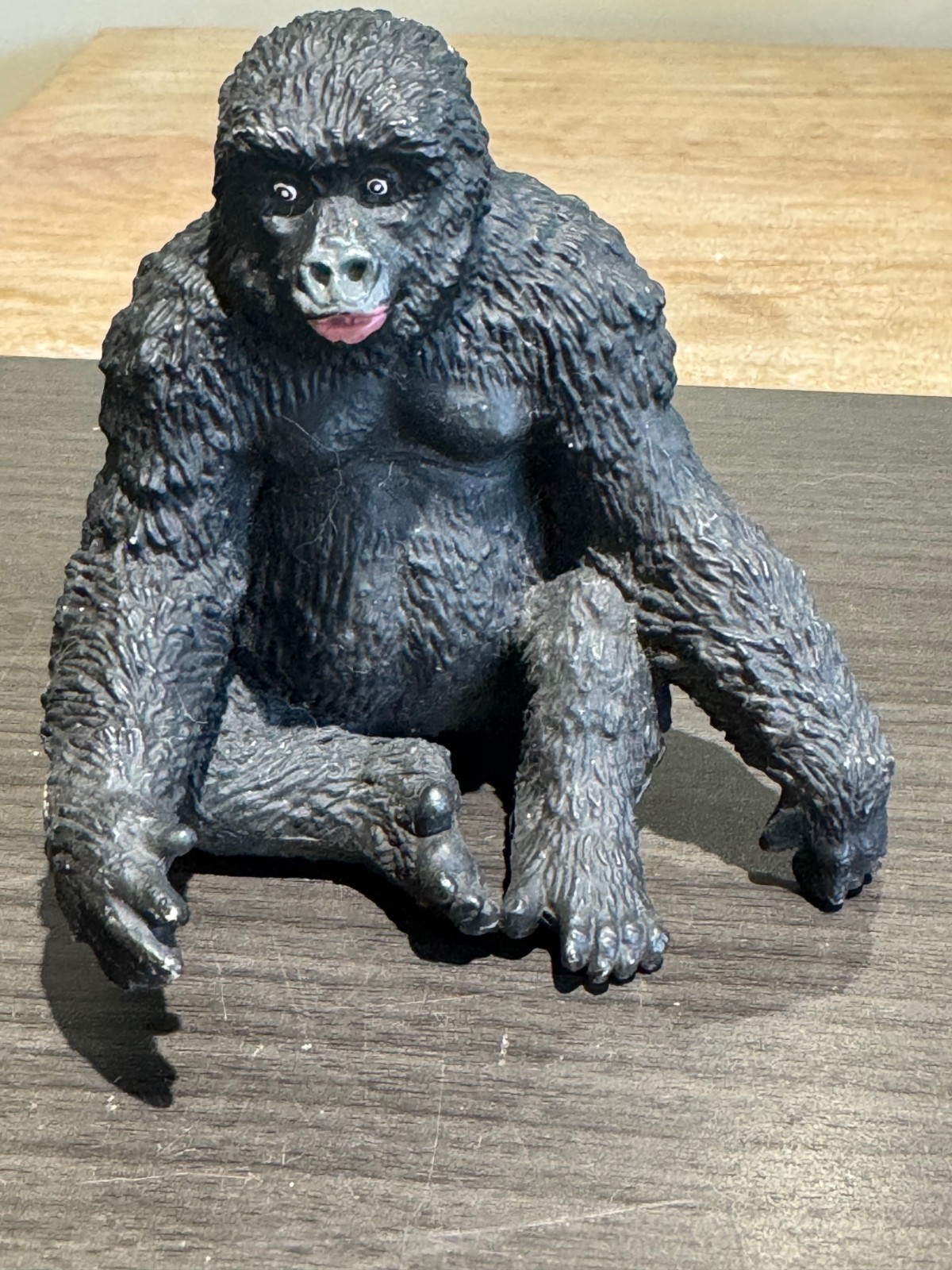 Lot 2 Pair Of 1990 Safari Ltd. PVC Gorillas Jungle Animals