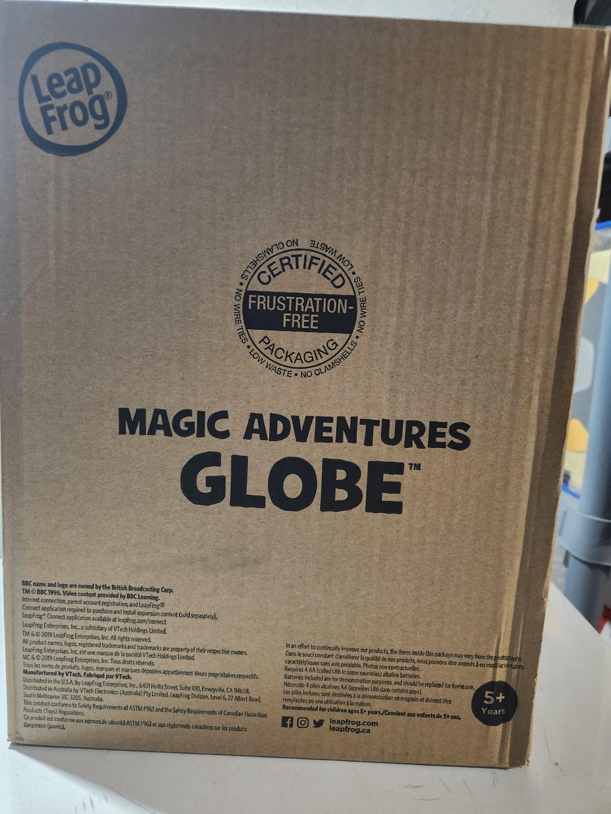 LeapFrog Magic Adventures Globe – 80-605401-Educational for kids 4 years and up