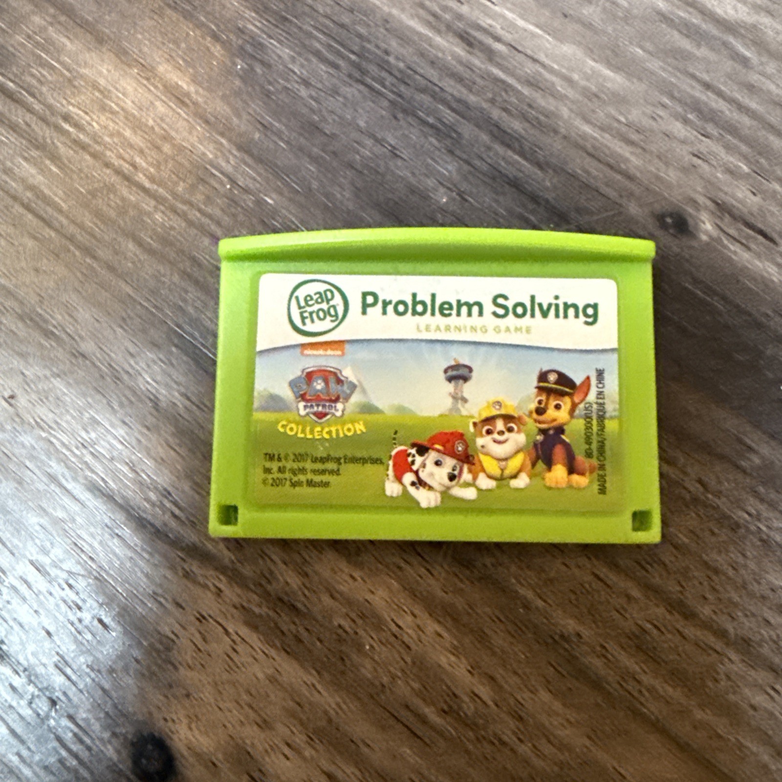 Leapfrog LeapPad Learning Game Cartridge — PAW PATROL PROBLEM SOLVING