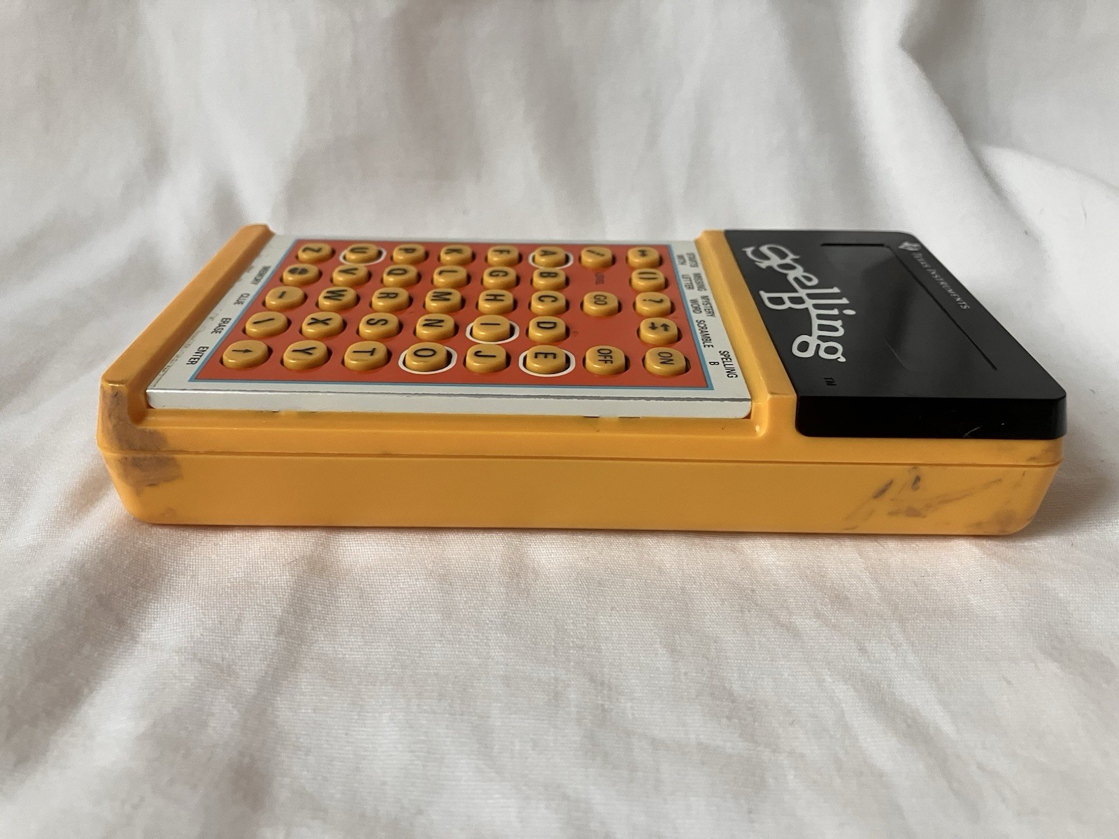 1978 Vintage Texas Instruments Spelling B In Case With Picture Book
