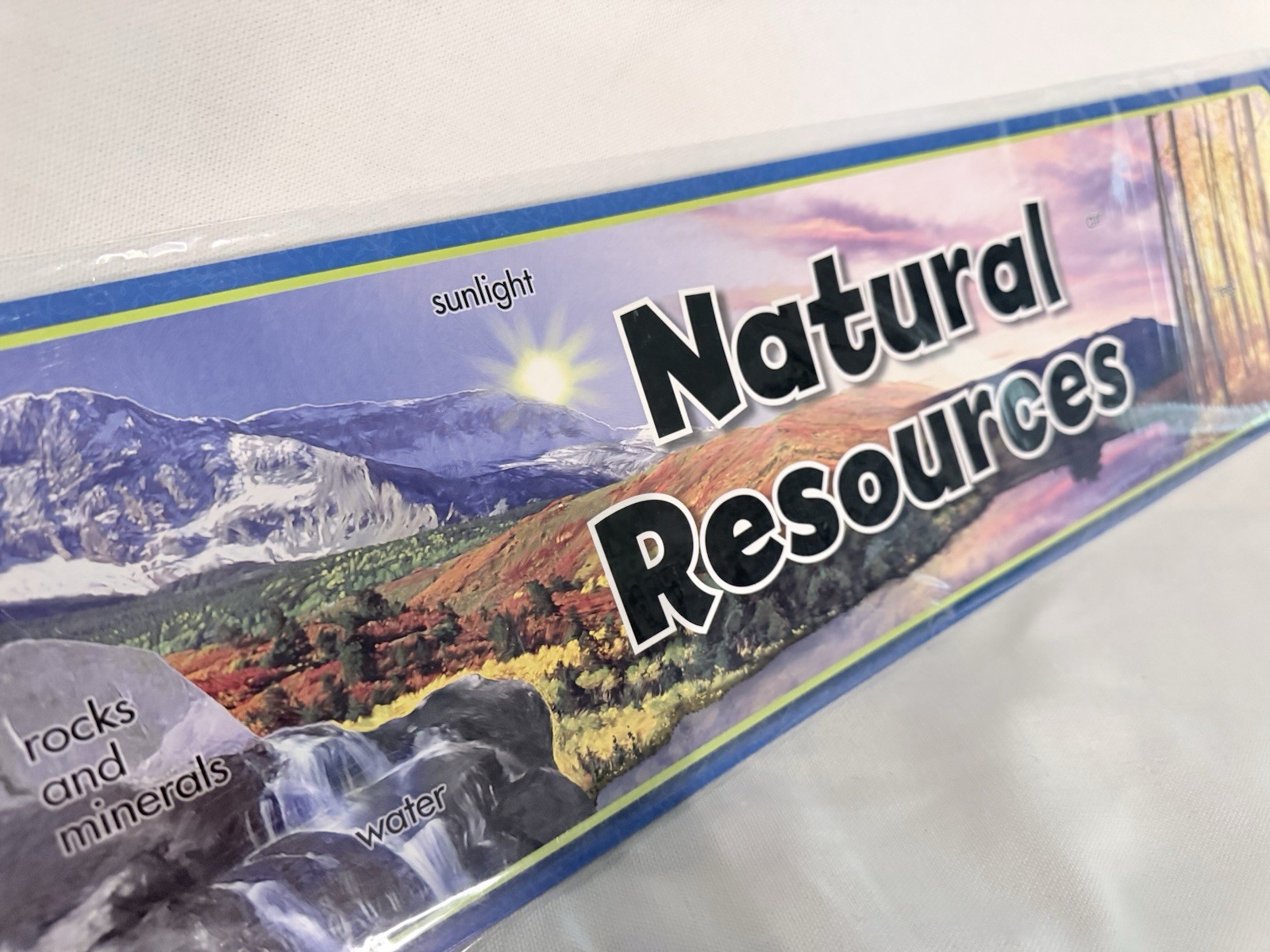 Natural Resources Mini Bulletin Board Set CTP Grades K-5 NEW
