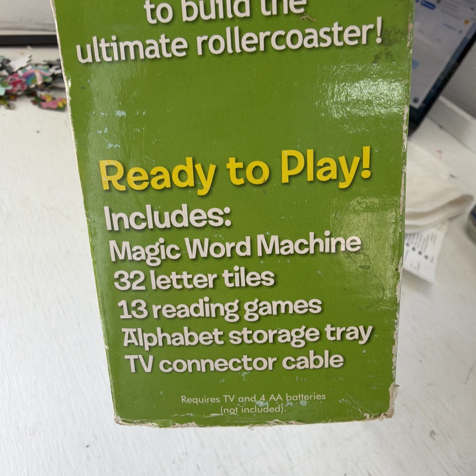 2006 LeapFrog Word Launch Reading System Children’s Game Learn to Read Complete