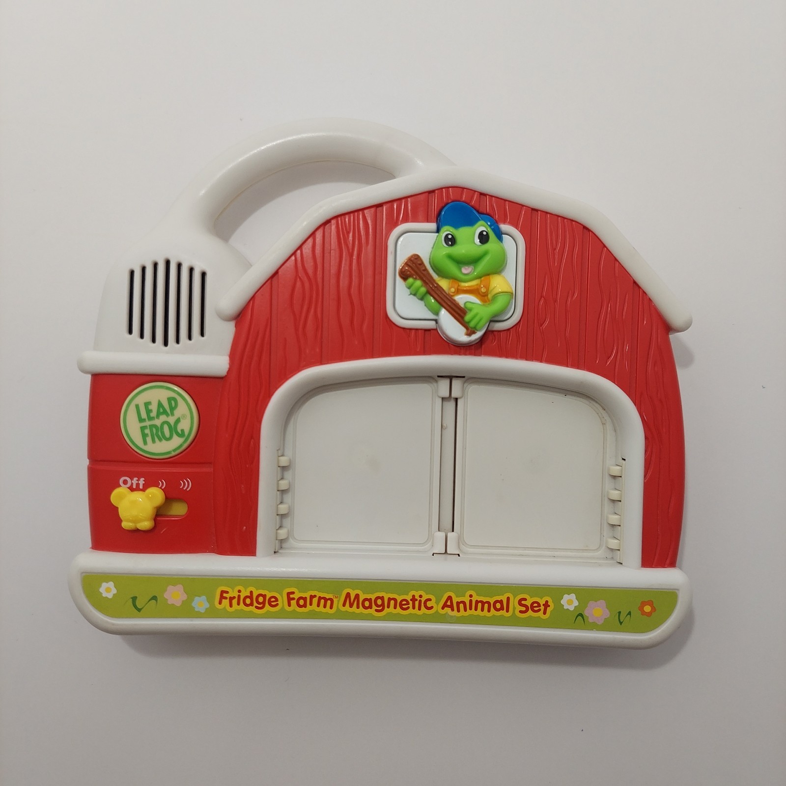 LeapFrog Fridge Farm Magnetic Matching Animal Barn Set Cow Sheep Duck 2007 Works