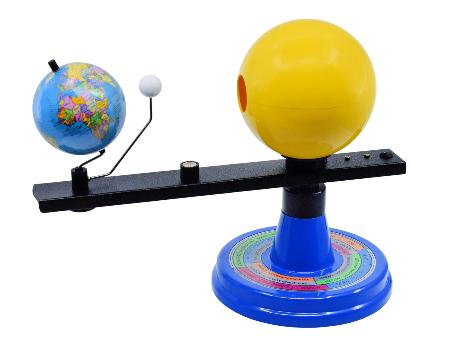Eisco Labs Sun, Earth & Moon Orbital Model – 13″ tall