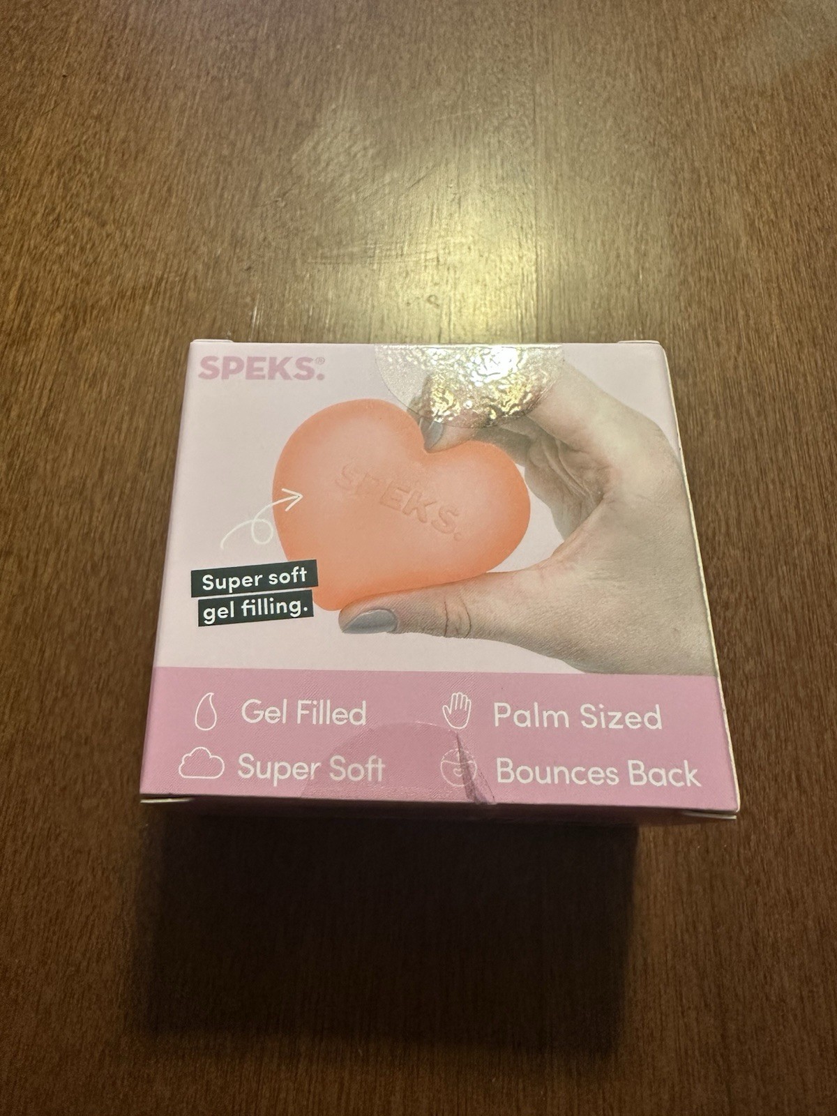 SPEKS GUMP HEART – LIMITED EDITION AND RARE (RED) Spek Squishy Specks Viral