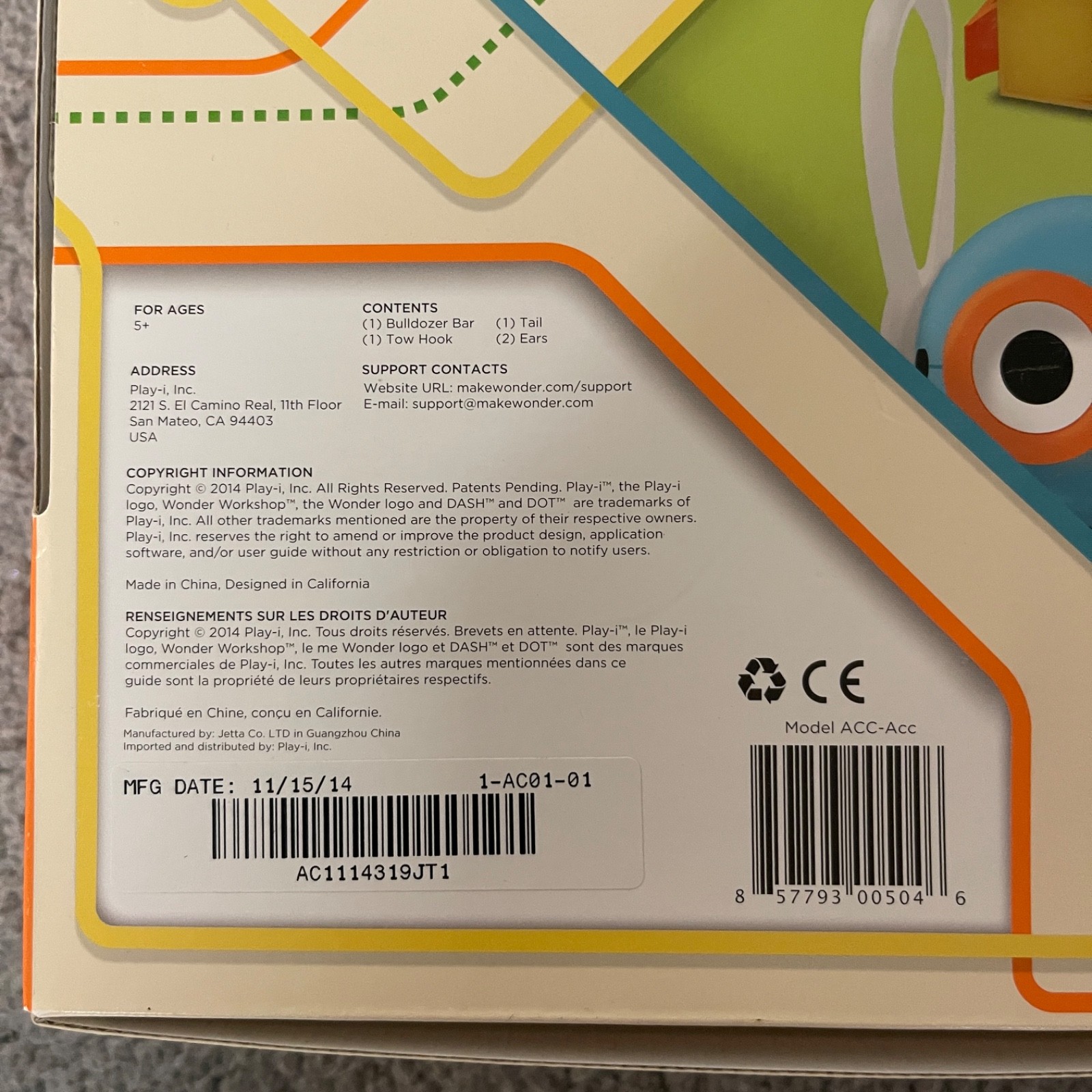 Wonder Workshop Smartphone Mount For Dot & Dash Robots Take & Send Videos New!