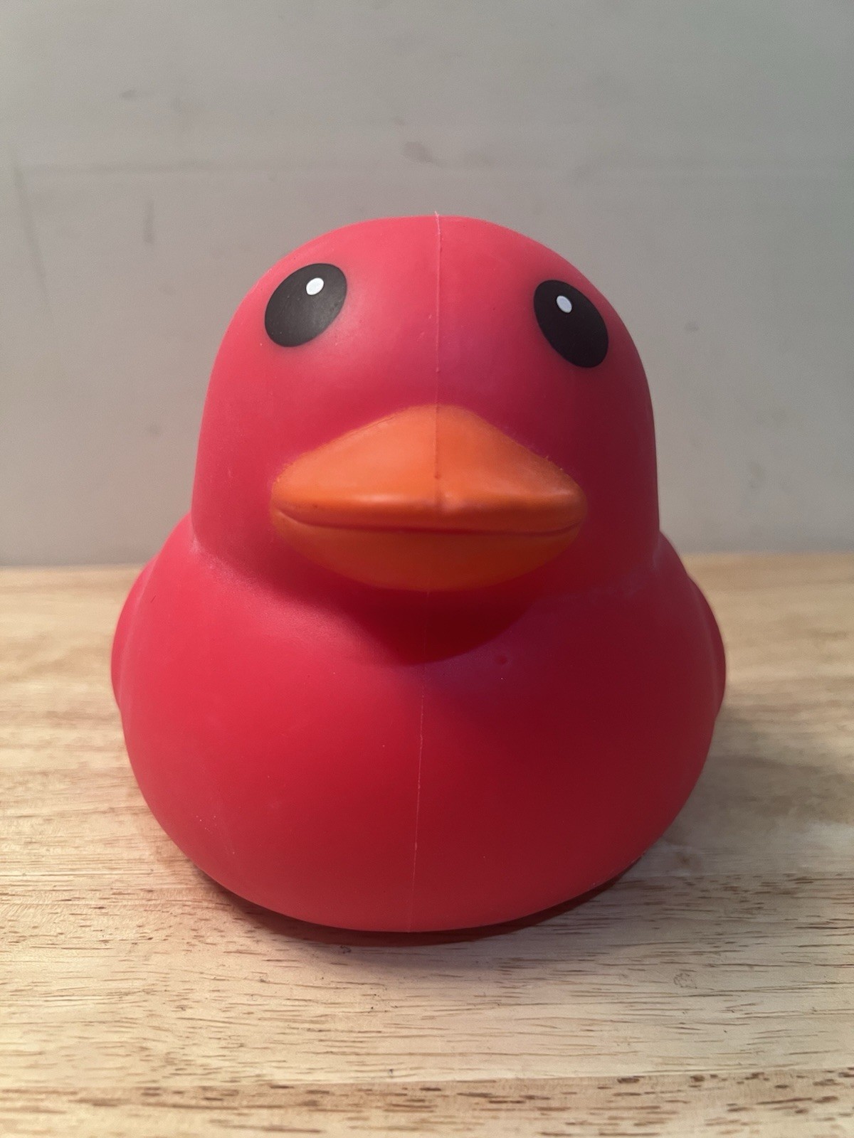 Sunny Days Jumbo Red Squishy Duck Stress Toy New Sealed