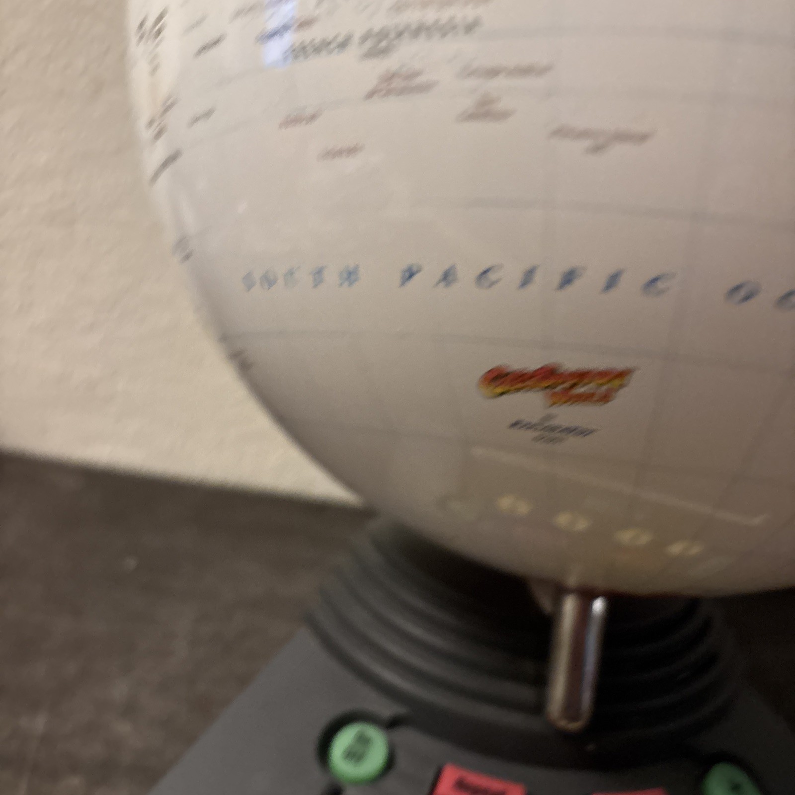 ExploraToy Geo Safari World Talking Globe Quiz Learning Game # 6490