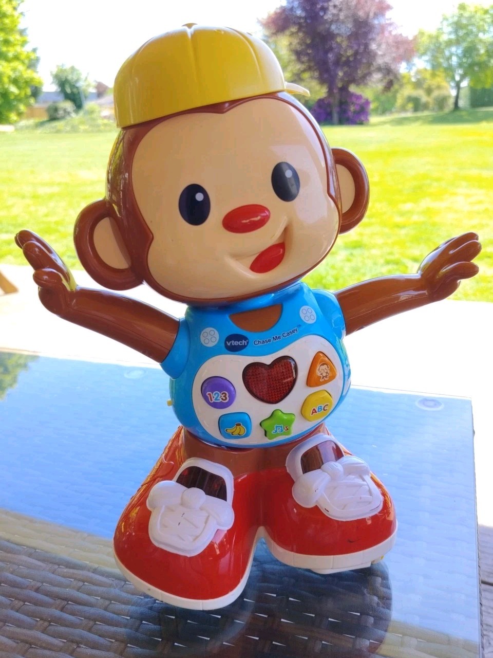 Vtech Chase Me Casey Interactive Dancing Singing Monkey Learning Tested Works