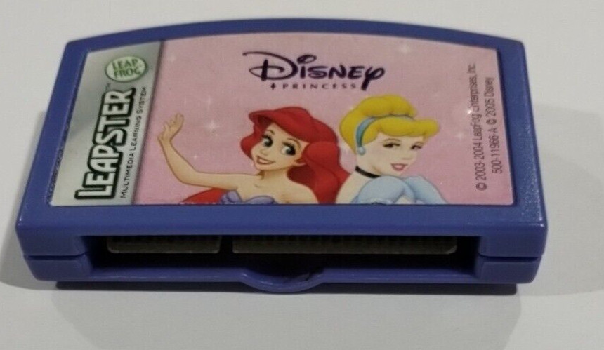 LeapFrog Leapster Disney Princess Game Cartridge Only Educational Learning